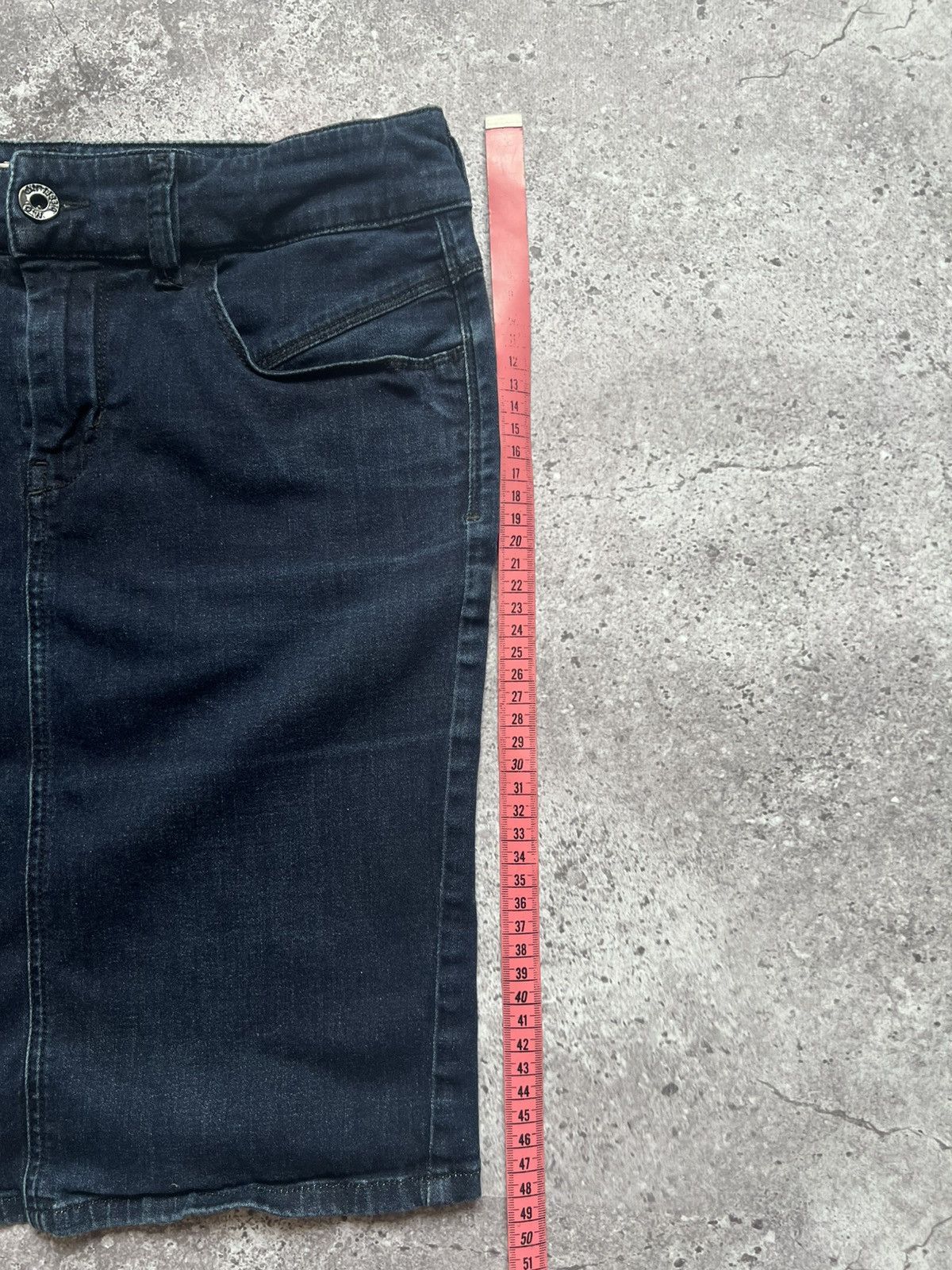 Diesel × Vintage Vintage Diesel Denim Skirt Y2K Size 29" - 19 Thumbnail
