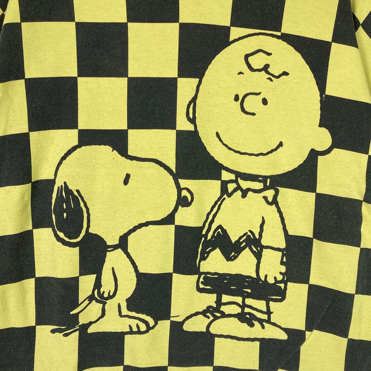 Peanuts Vintage Peanuts Checkered Pullover Jumper Sweatshirt Size US XXL / EU 58 / 5 - 3 Thumbnail