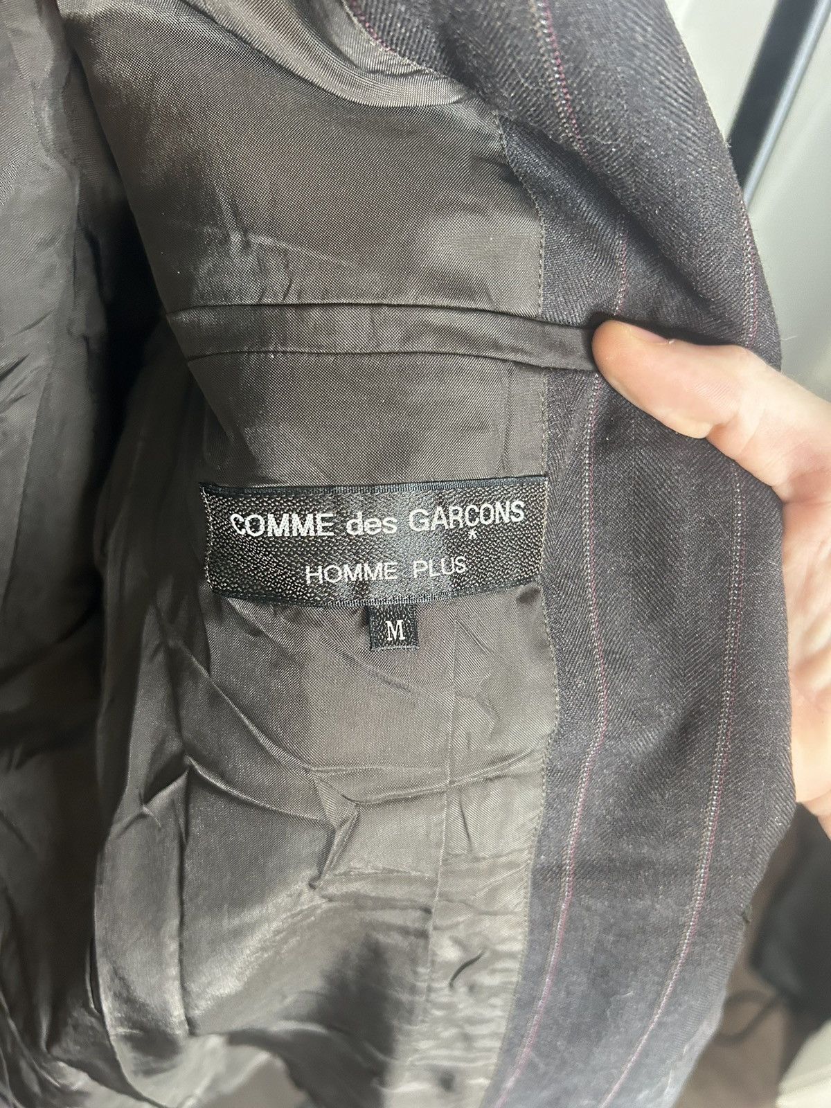 COMME des GARÇONS HOMME ジャケット AD1994 AD1994 COMME des GARCONS HOMME PLUS 縮絨 ダブルデザインジ