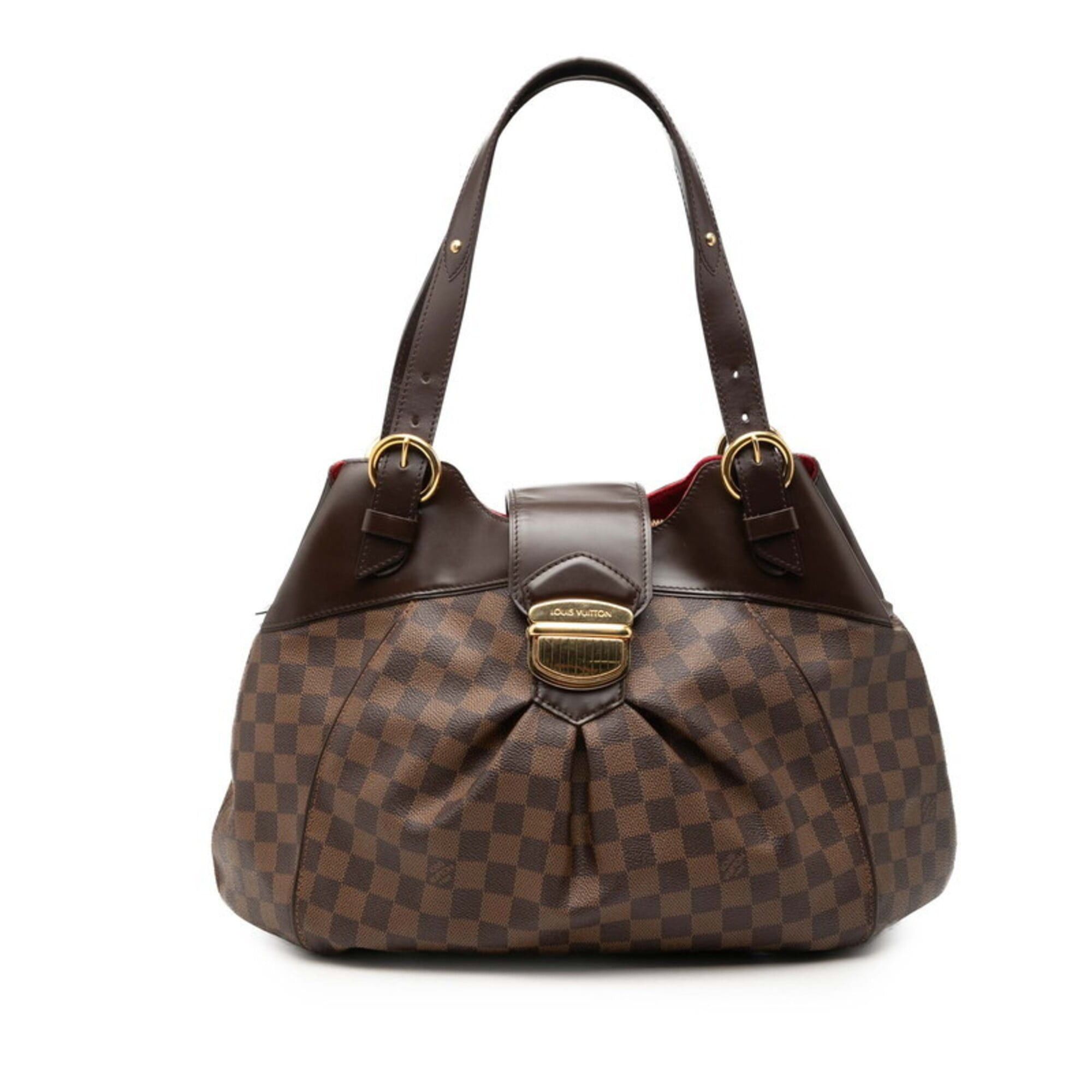 Louis Vuitton Louis Vuitton Damier Sistina GM Tote Bag Shoulder N41540 Brown Leather Women's LOUIS VUITTON Size ONE SIZE - 1 Thumbnail