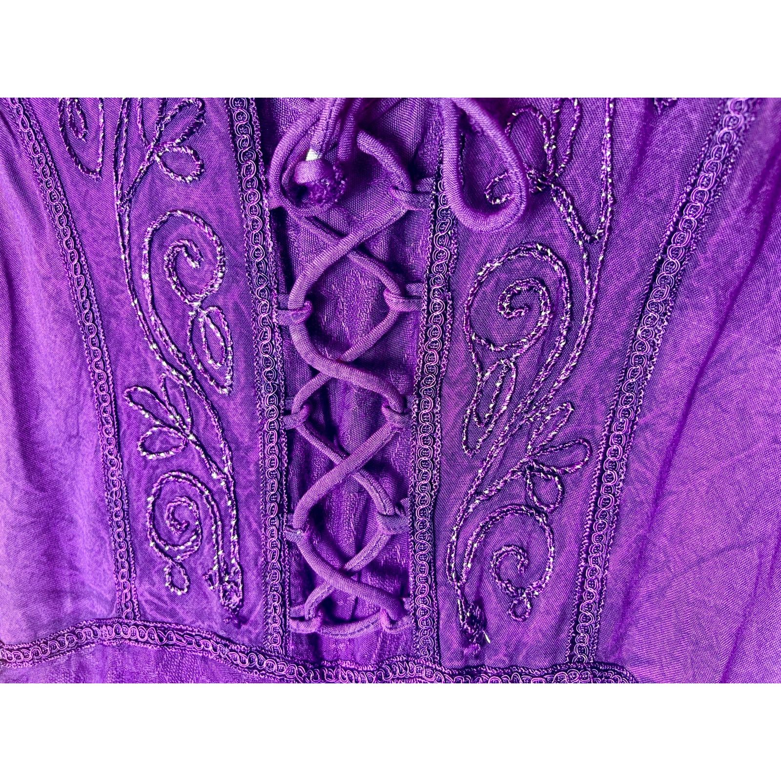 NWT - Beautiful Flowy Purple Dress by Advance - Size L/XL