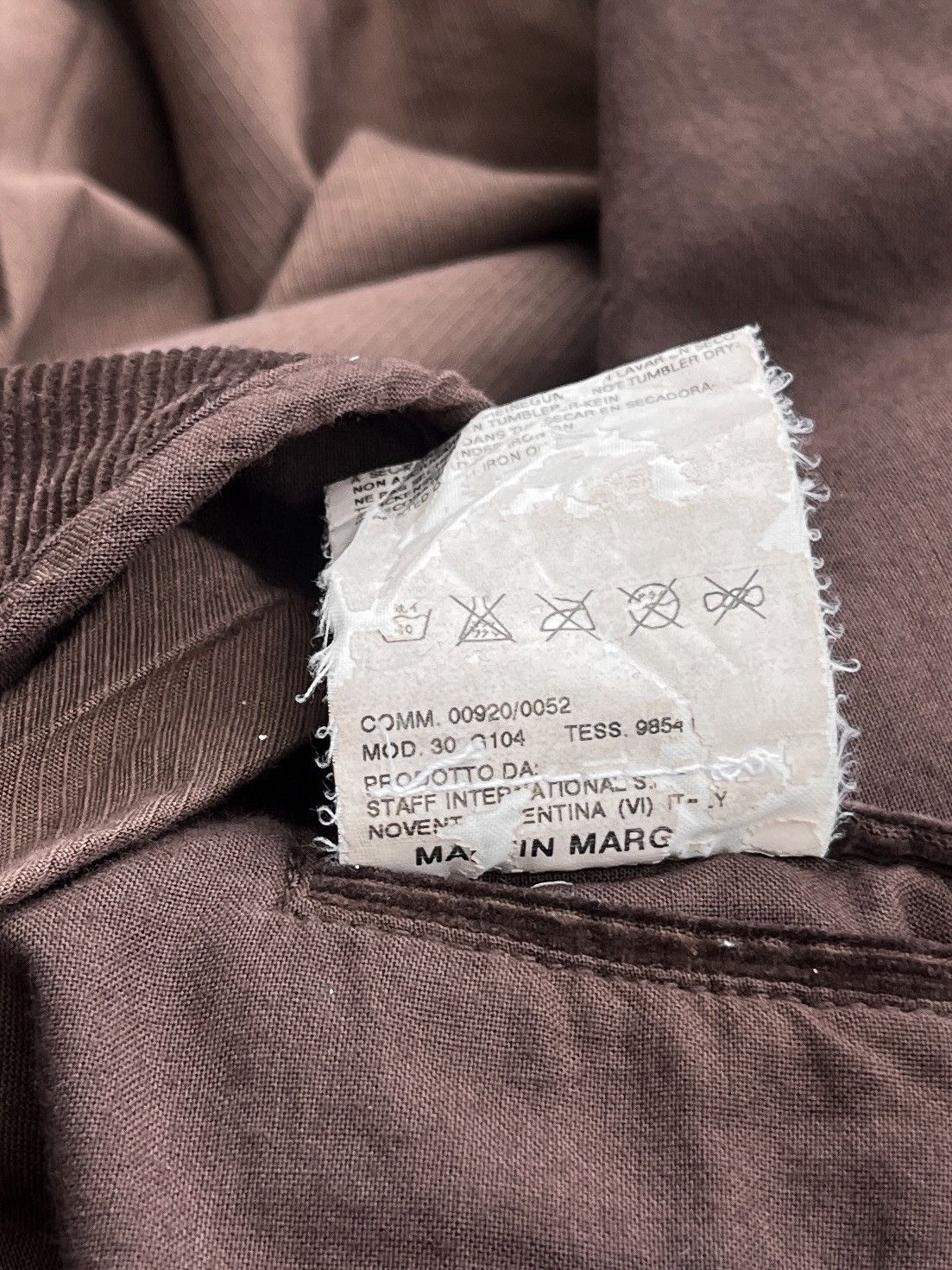 Maison Margiela Maison Margiela AW05 Corduroy Blazer Jacket Size US S / EU 44-46 / 1 - 12 Thumbnail
