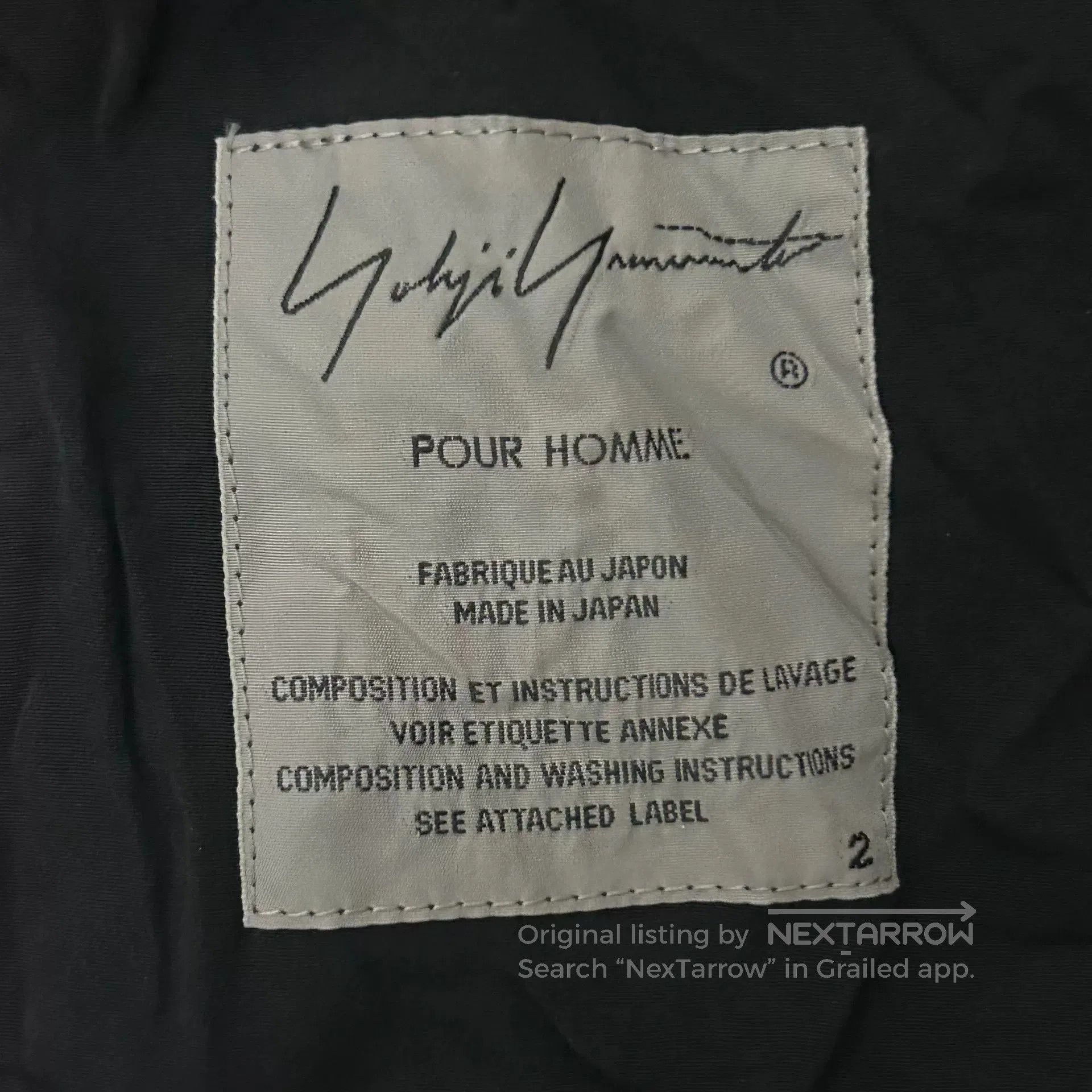 Yohji Yamamoto Yohji Yamamoto Black Wrinkled Overcoat. Size US M / EU 48-50 / 2 - 6 Thumbnail
