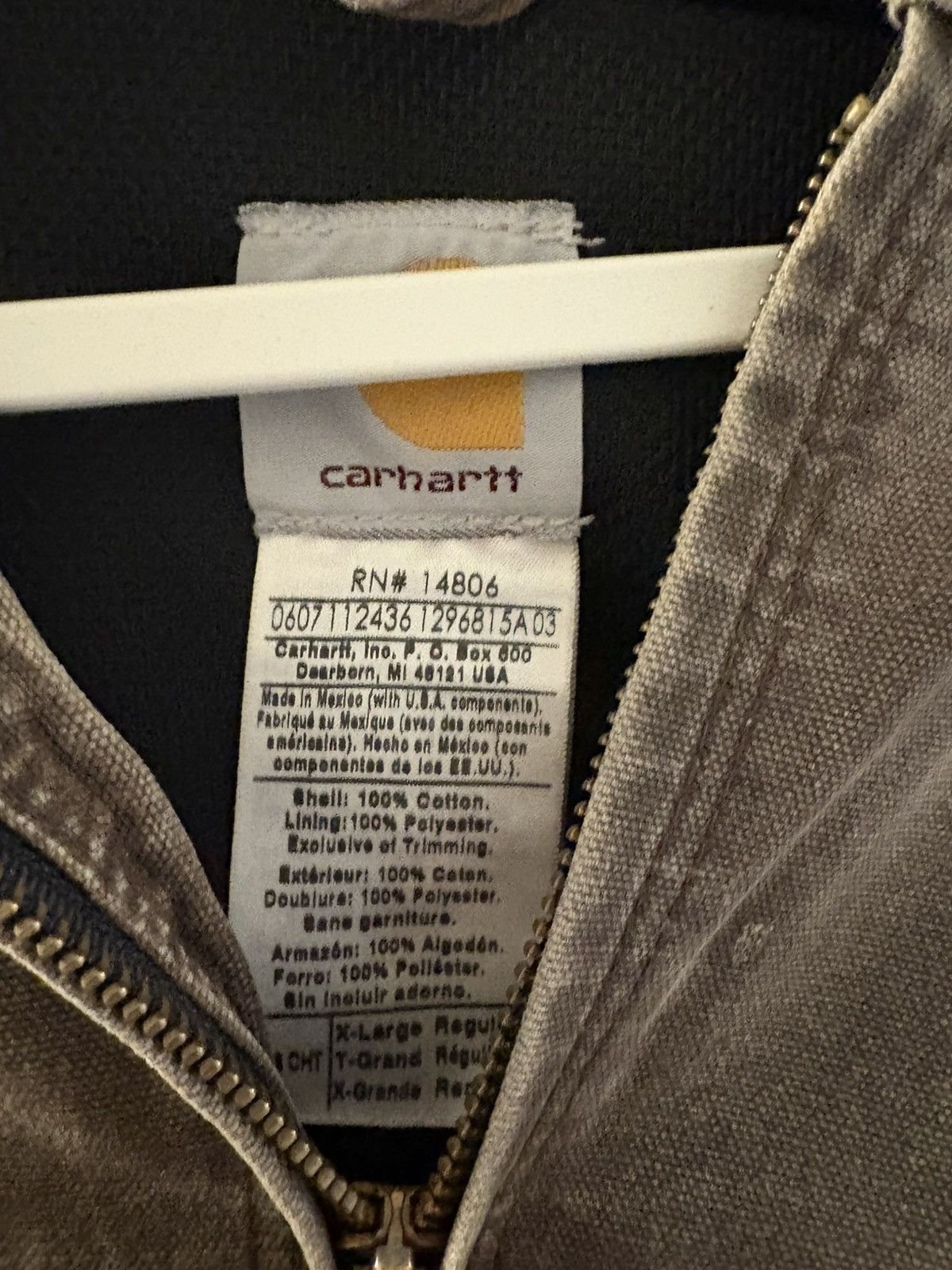 Carhartt Carhartt Insulated Workwear Jacket Size US XL / EU 56 / 4 - 6 Thumbnail