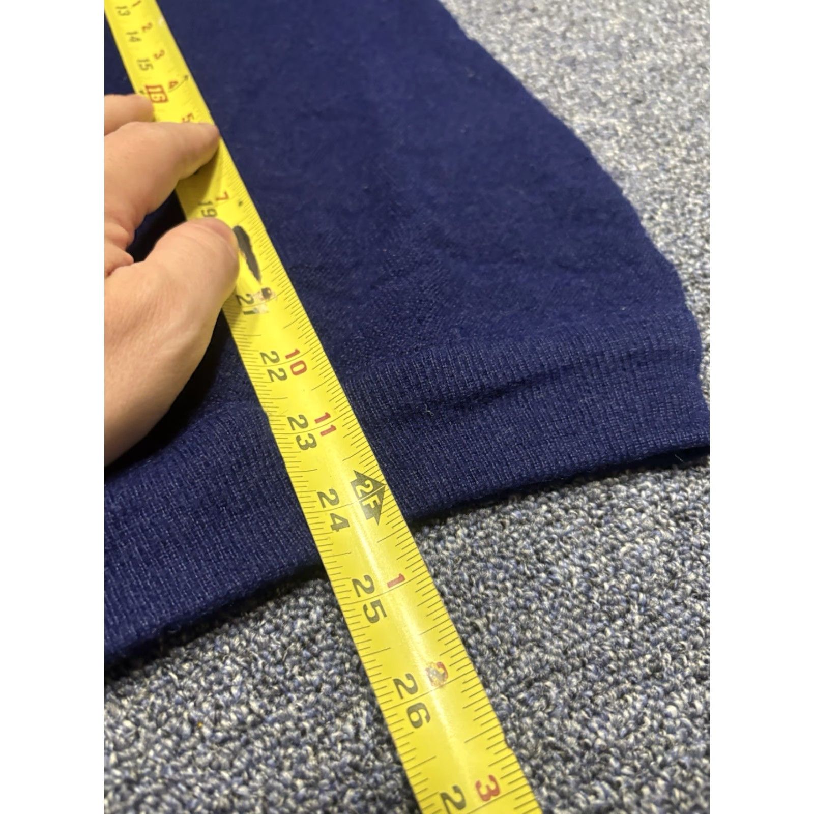 Izod VINTAGE Izod Lacoste Blue V Neck Knit Grandpa Sweater Men’s M Size US M / EU 48-50 / 2 - 4 Thumbnail