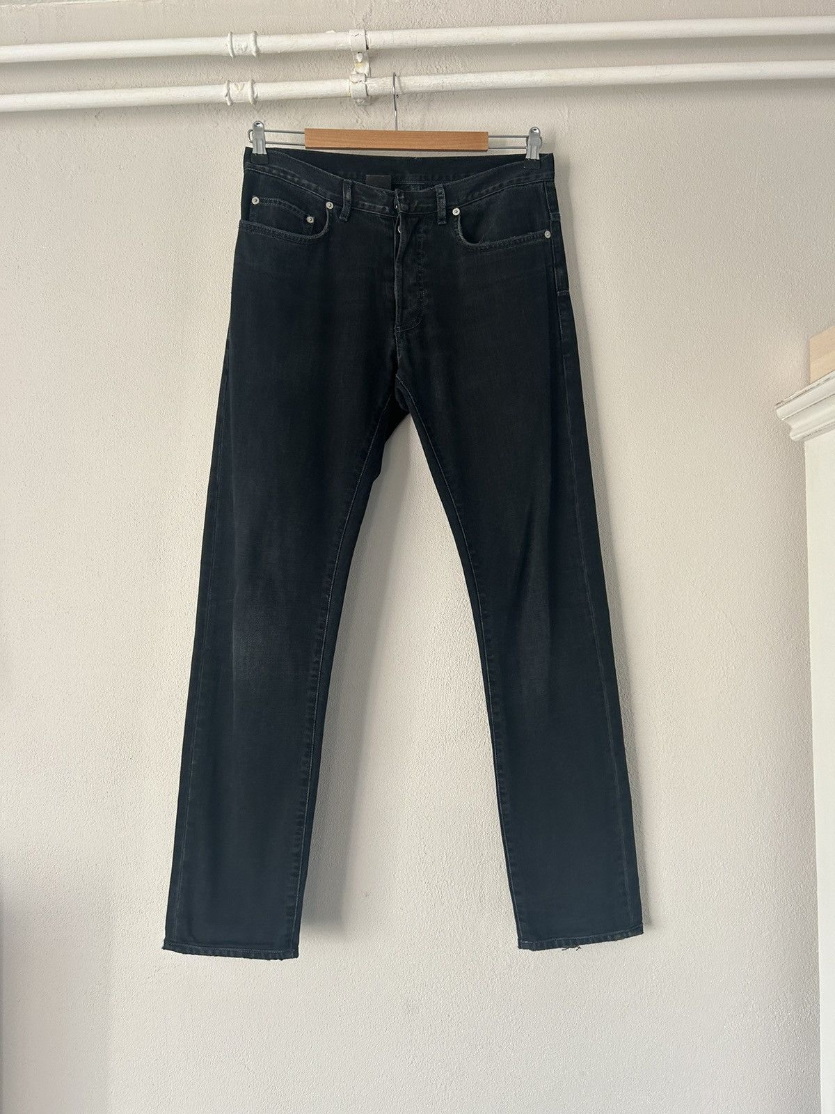 image of Dior Black Denim Jeans, Men's (Size 31)