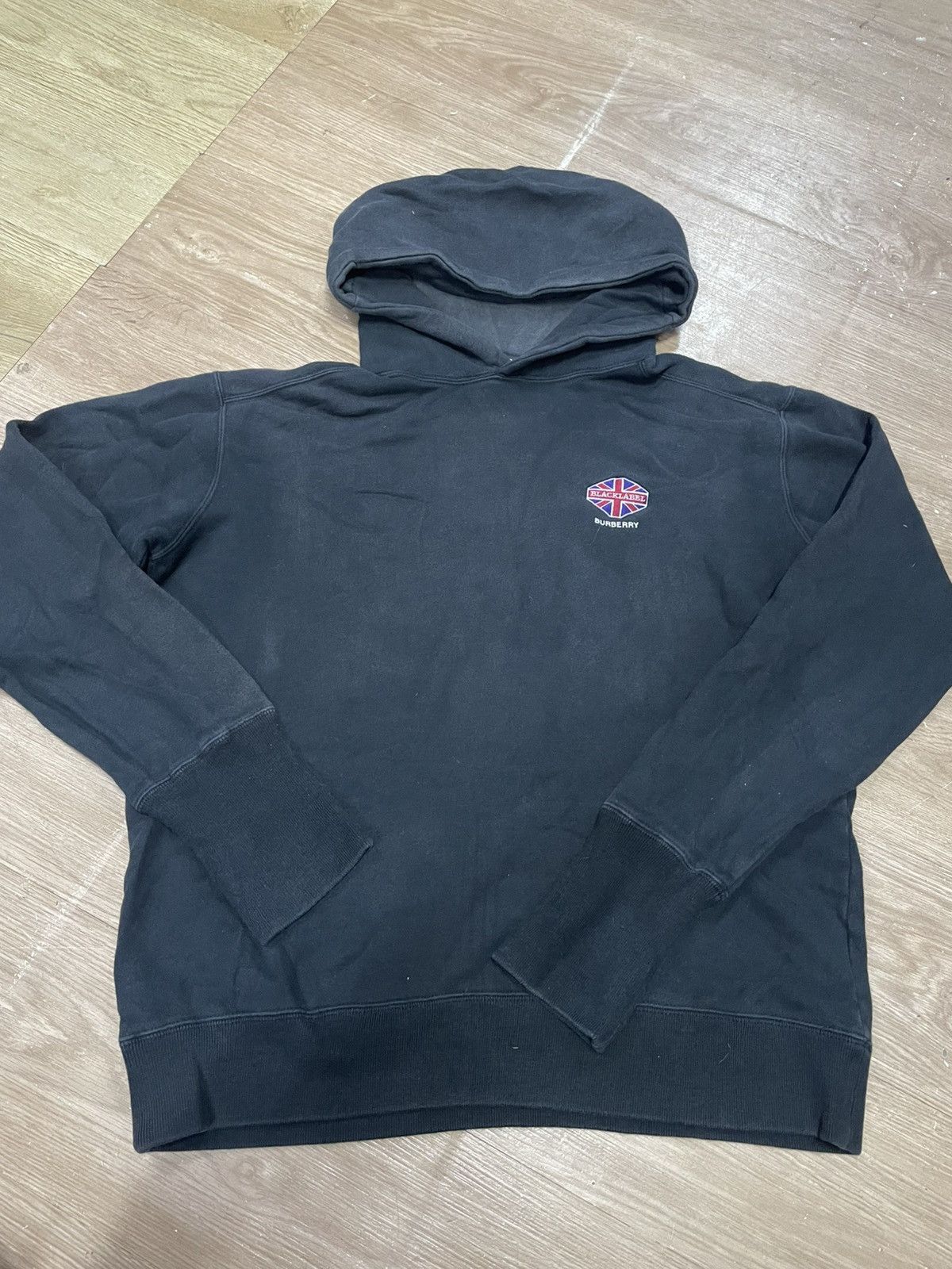 Black Label × Burberry Burberry Black Label Fur Hoodie 00s | Grailed