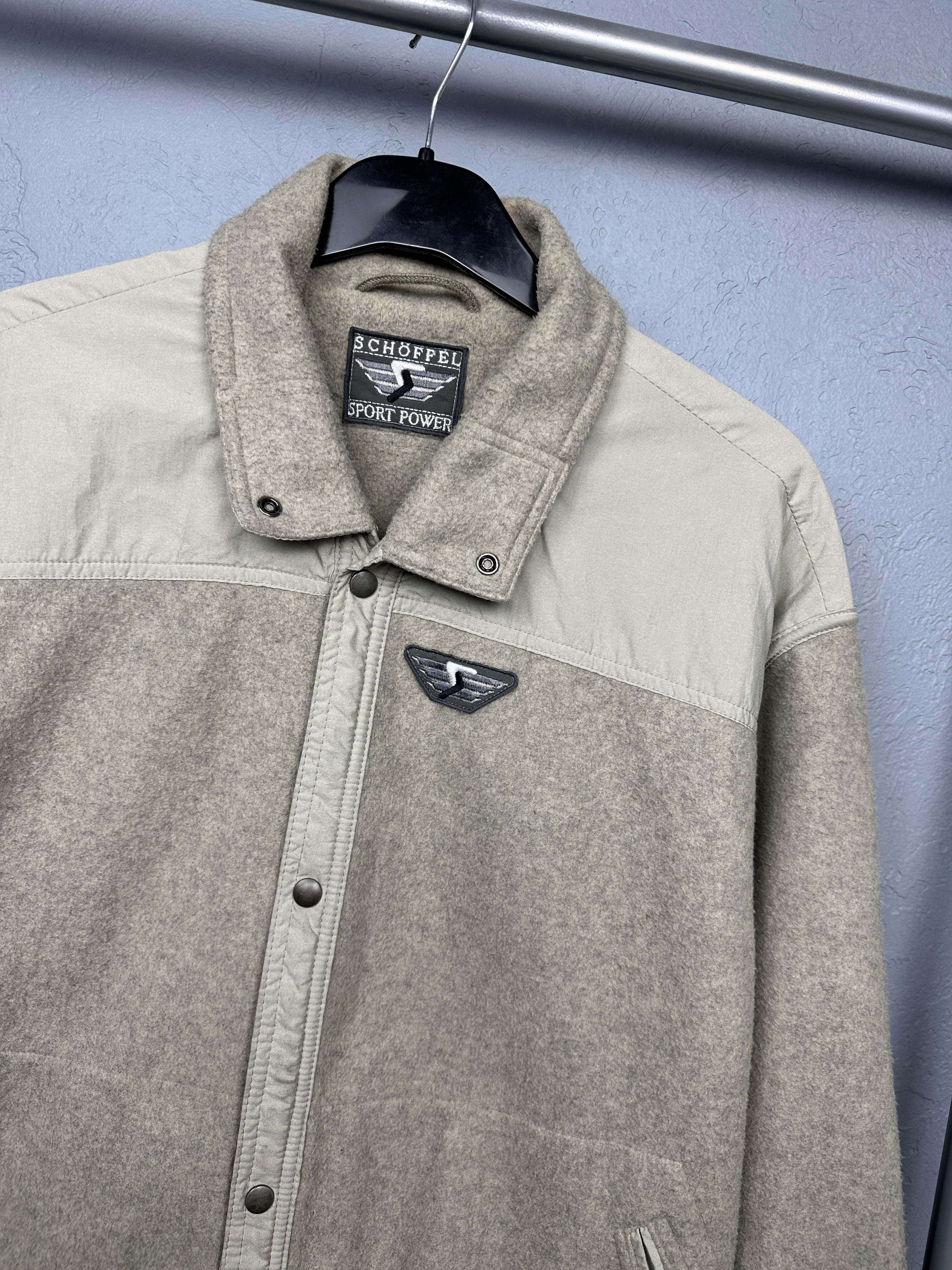 Other Schoffel 90s Vintage Mens Fleece Jacket Size US L / EU 52-54 / 3 - 2 Thumbnail