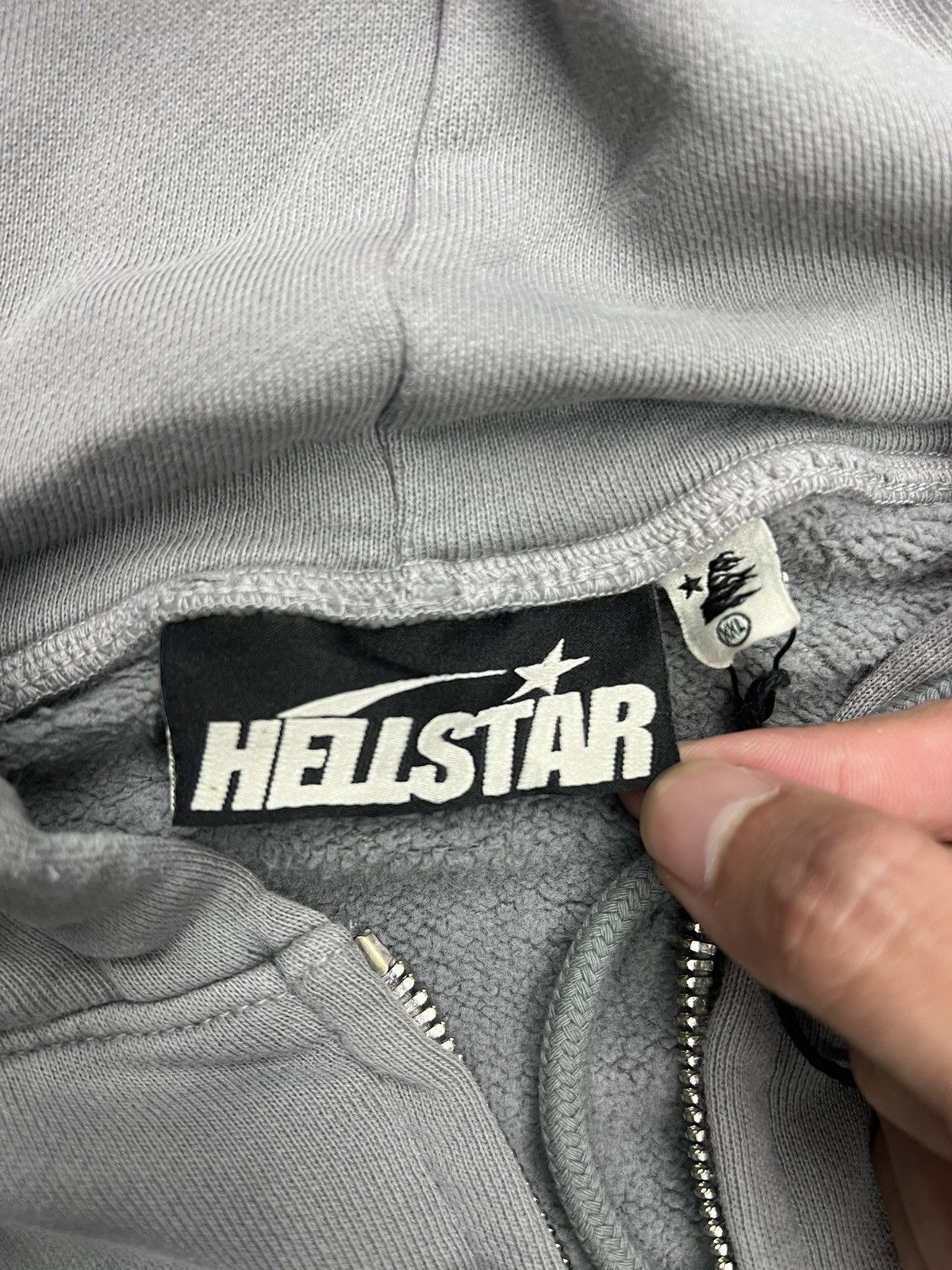 HELLSTAR Hellstar HStar Zip Up Hoodie Size US XXL / EU 58 / 5 - 3 Thumbnail