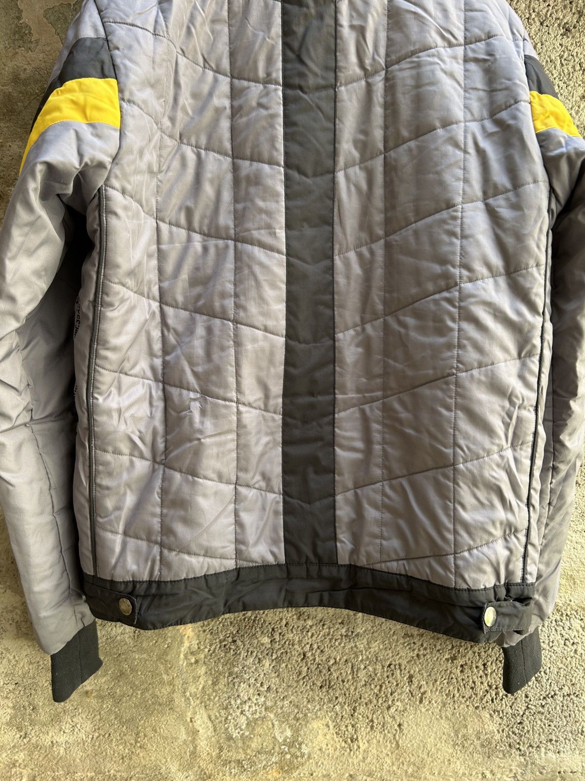 Avirex Vintage Avirex U.S.A. grey Y2K Bomber Jacket Size US M / EU 48-50 / 2 - 17 Thumbnail