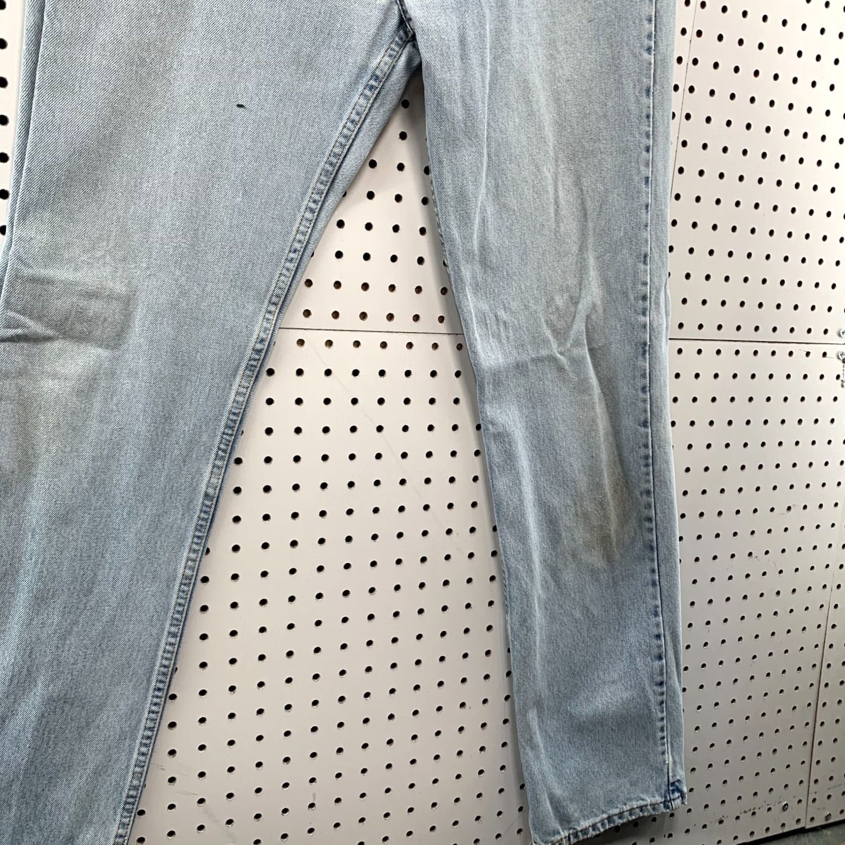 Levi's Vintage Levi'S 505 Denim Jeans Mens Size Fits 33x33.5 Light Wash Straight Leg Size US 33 - 4 Thumbnail