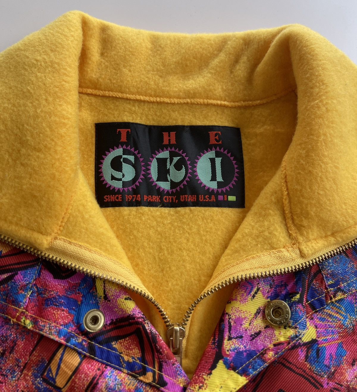 Japanese Brand Vintage 90s The Ski Park City Fleece Jacket Size US L / EU 52-54 / 3 - 6 Thumbnail