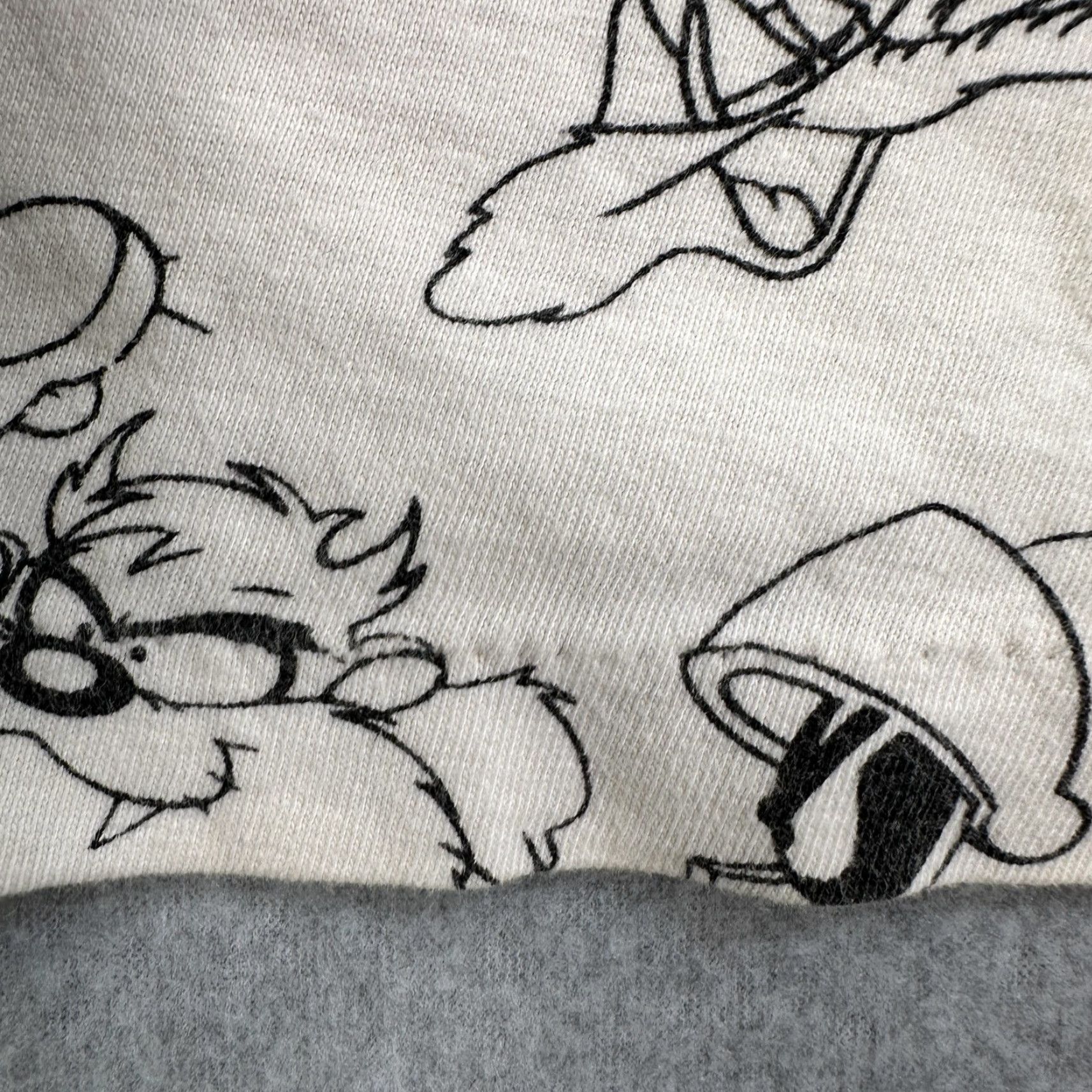 Vintage Looney Tunes All Over Print Shirt Mens XL White Character Graphic Tee Cartoon Size US XL / EU 56 / 4 - 6 Thumbnail