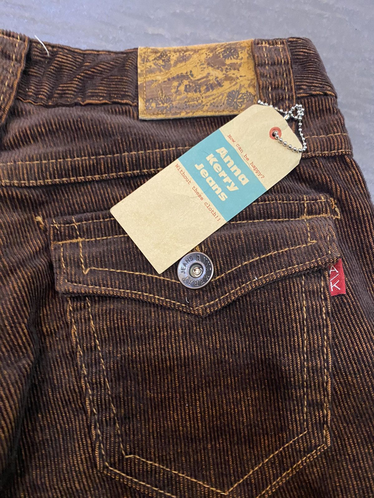 Hysteric Glamour × Japanese Brand × Tornado Mart Flare Anna Kerry corduroy Boot Cut Size 29" - 3 Thumbnail