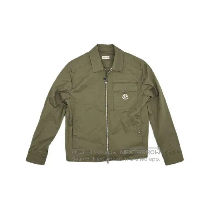 Moncler Moncler Men's Solid Lapel Casual Jacket. Size US S / EU 44-46 / 1 - 2 Thumbnail