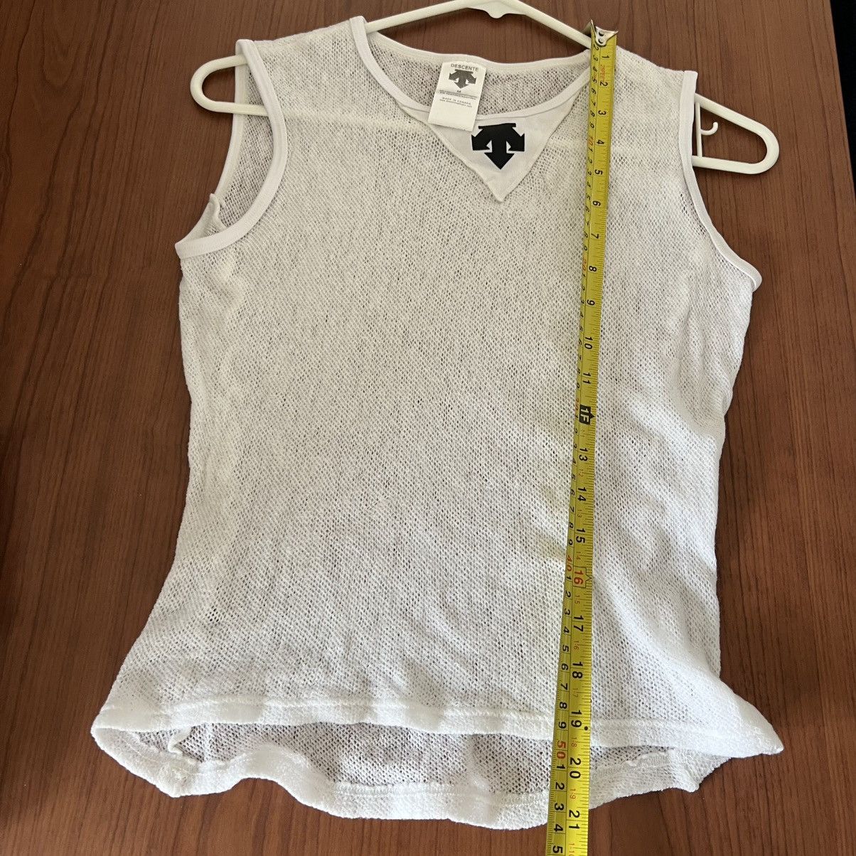 Descente Descente White Sleeveless Tank Top/Sweater Made in Canada Size M / US 6-8 / IT 42-44 - 11 Thumbnail