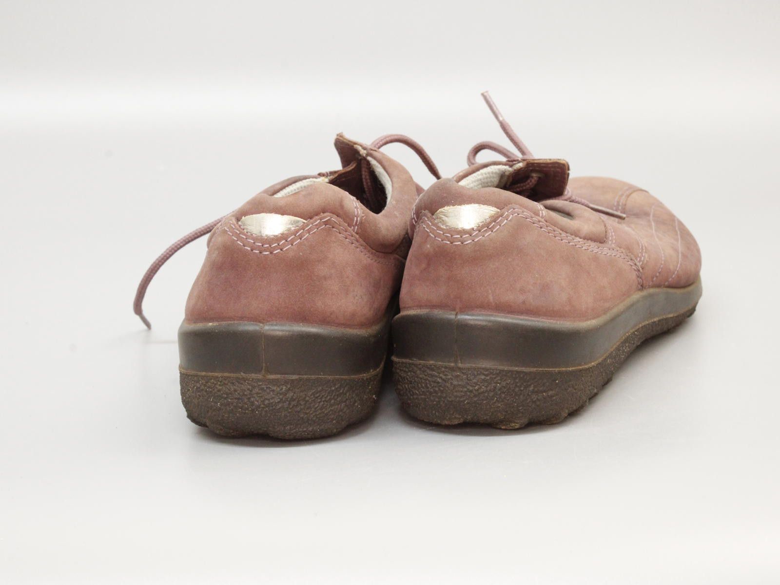 Lock & Co Hatters Hotter Women's Casual Lace-Up Sneakers in Dusty Rose Size US 9 / IT 39 - 2 Thumbnail