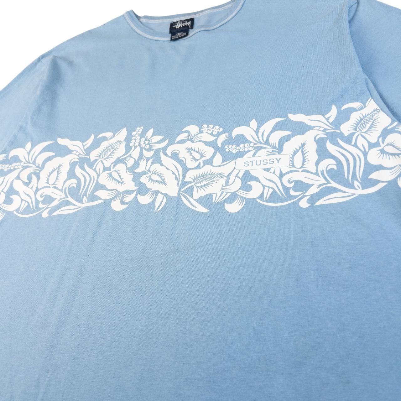 Stussy Vintage Stussy Floral Surf Graphic T Shirt Size M Size US M / EU 48-50 / 2 - 4 Thumbnail