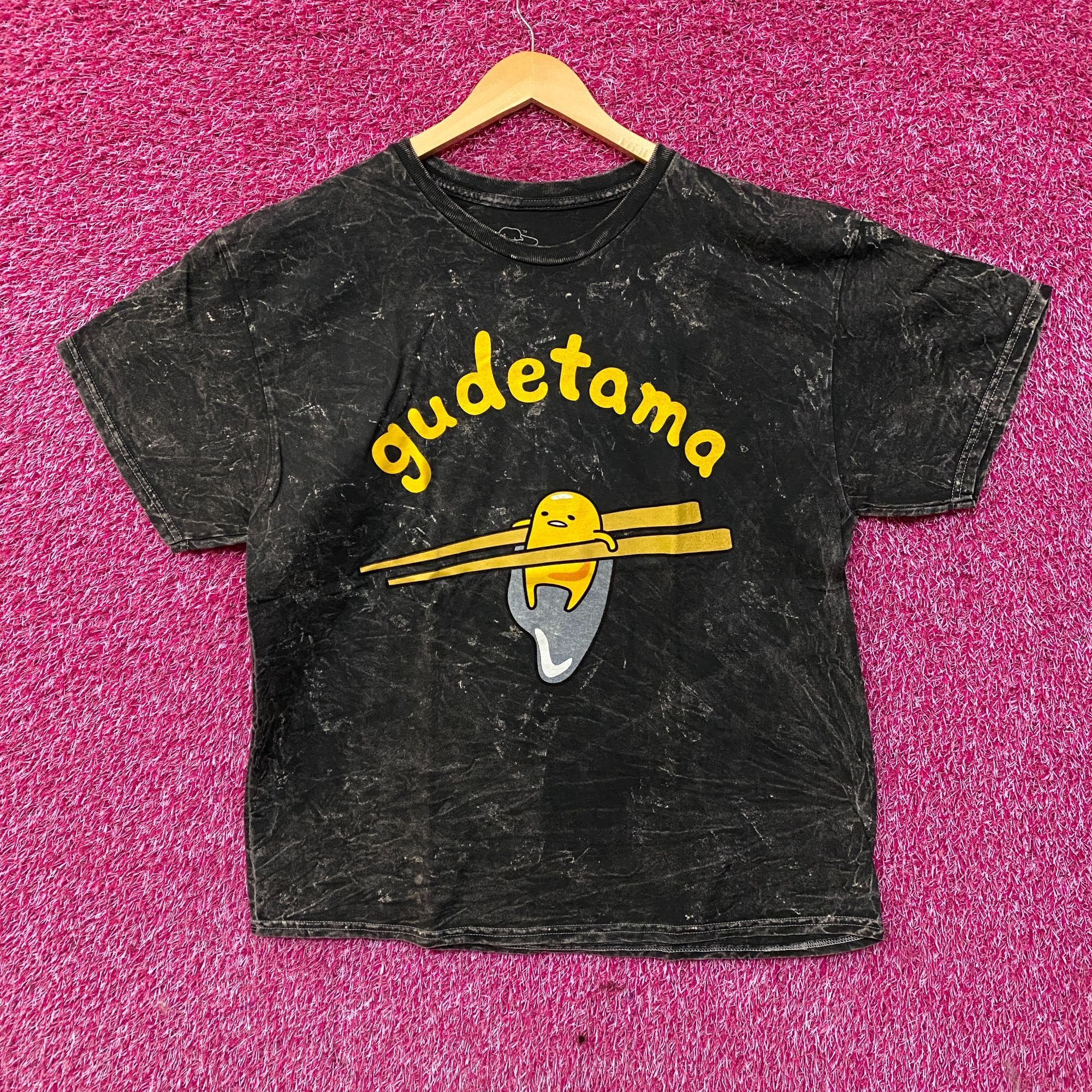 Other Gudetama Chopsticks Mineral Wash Graphic T-Shirt Large Size US L / EU 52-54 / 3 - 1 Thumbnail