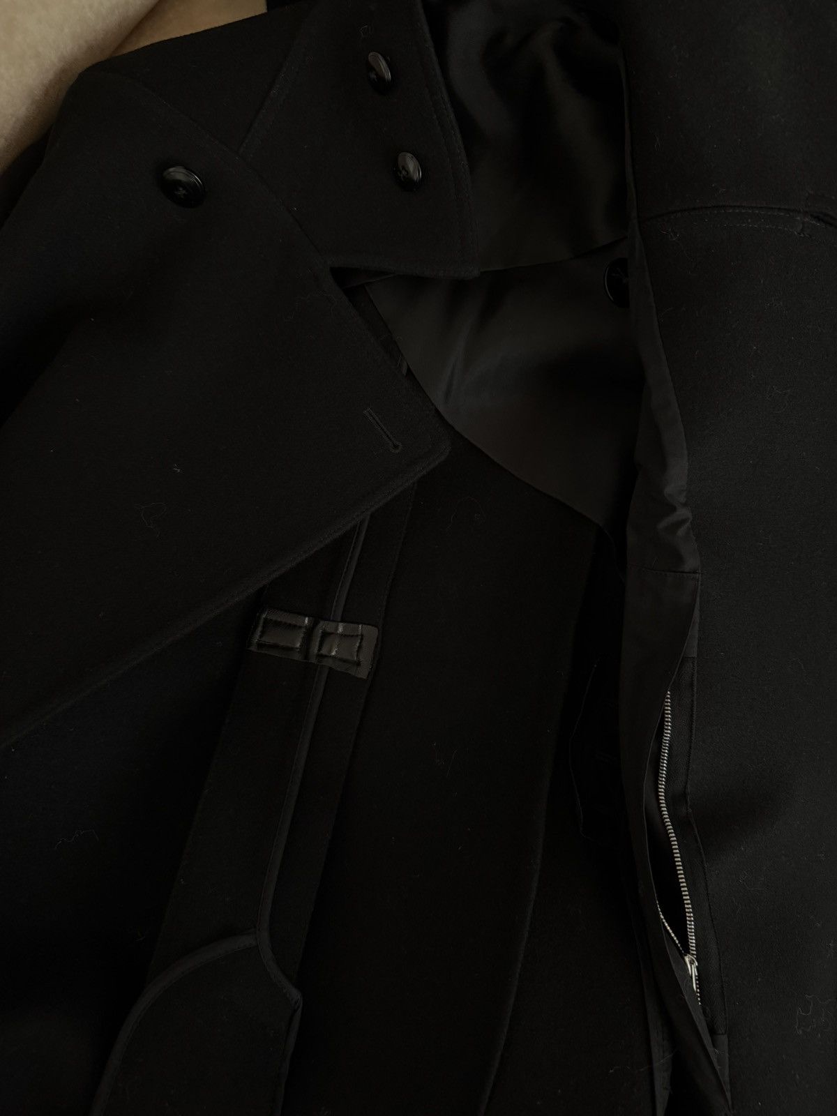 Rick Owens FW14 Moody wool coat size 52 Size US L / EU 52-54 / 3 - 4 Thumbnail