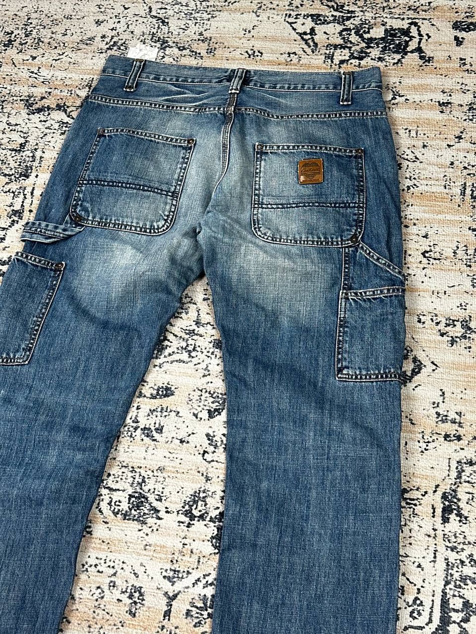 Carhartt Vintage Carhartt WIP Harvest Carpenter Denim pants Size US 31 - 13 Thumbnail