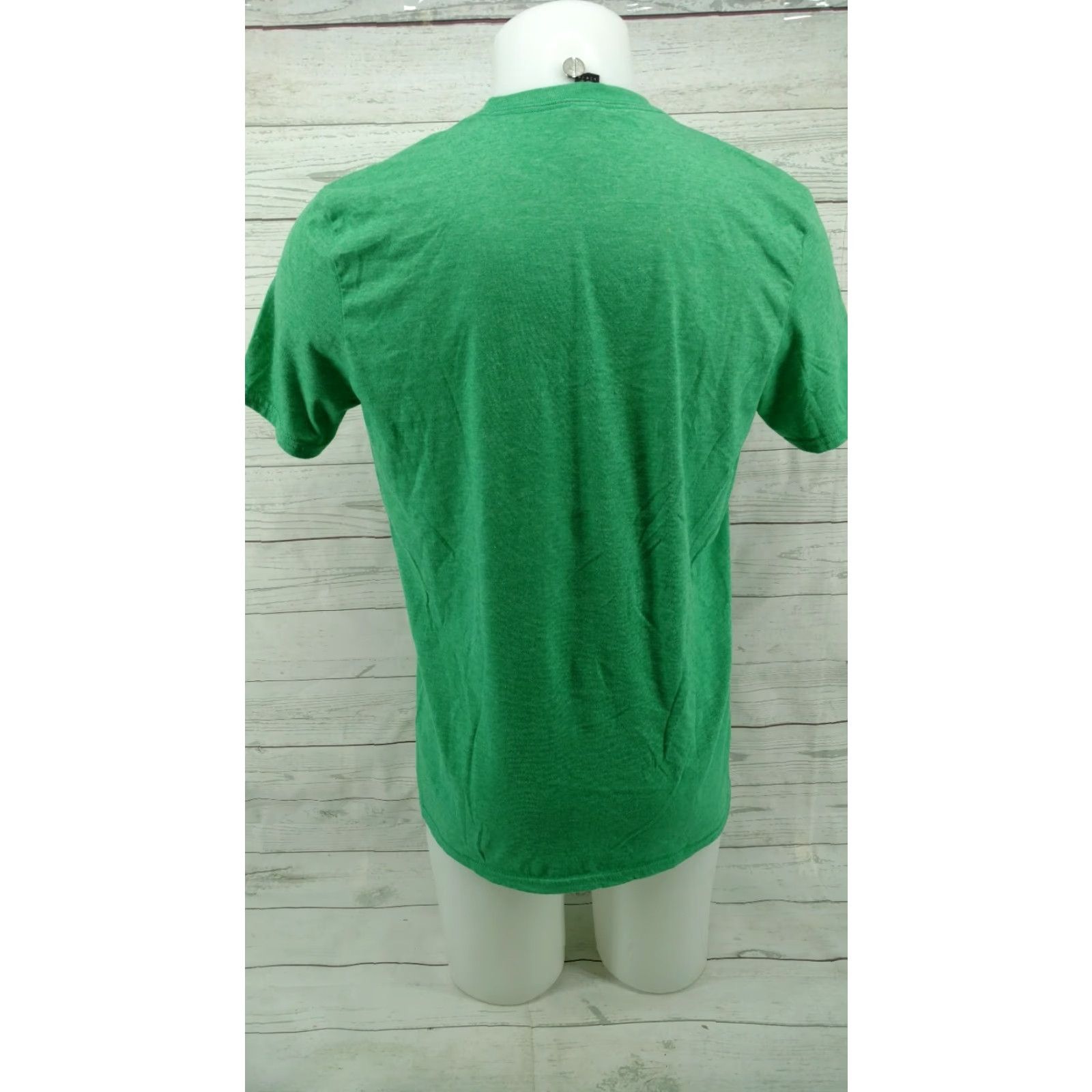 Anvil Rockabilly Jackson TN Grand Prix 2017 Green Shirt Size Large Shirt Men Cotton Blend Crew Neck Short Sleeve Solid Anvil Regular Vintage No Size US L / EU 52-54 / 3 - 7 Thumbnail
