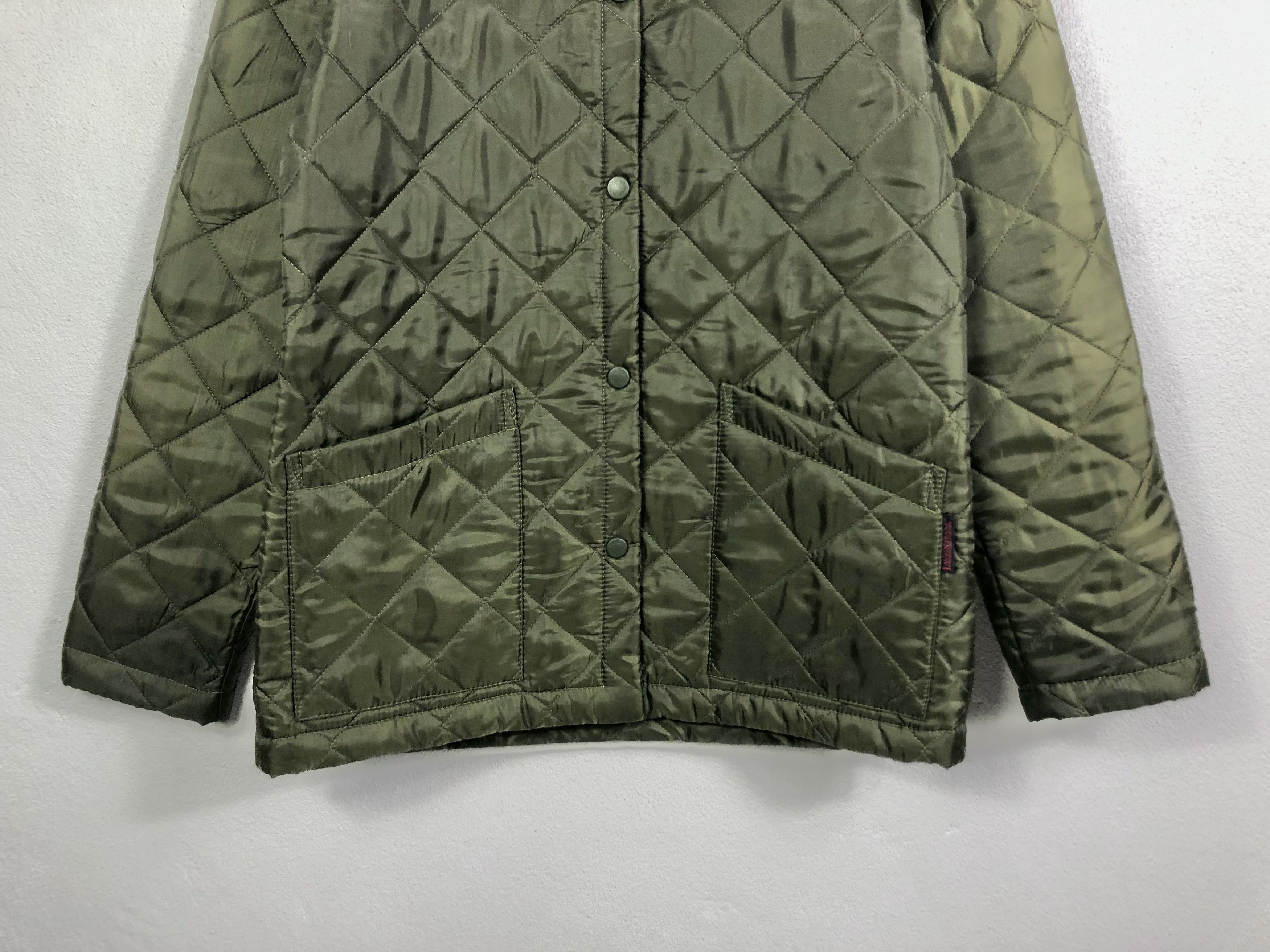 Lavenham Rare Lavenham Quilted Button Jacket Made in England Size US XS / EU 42 / 0 - 5 Thumbnail