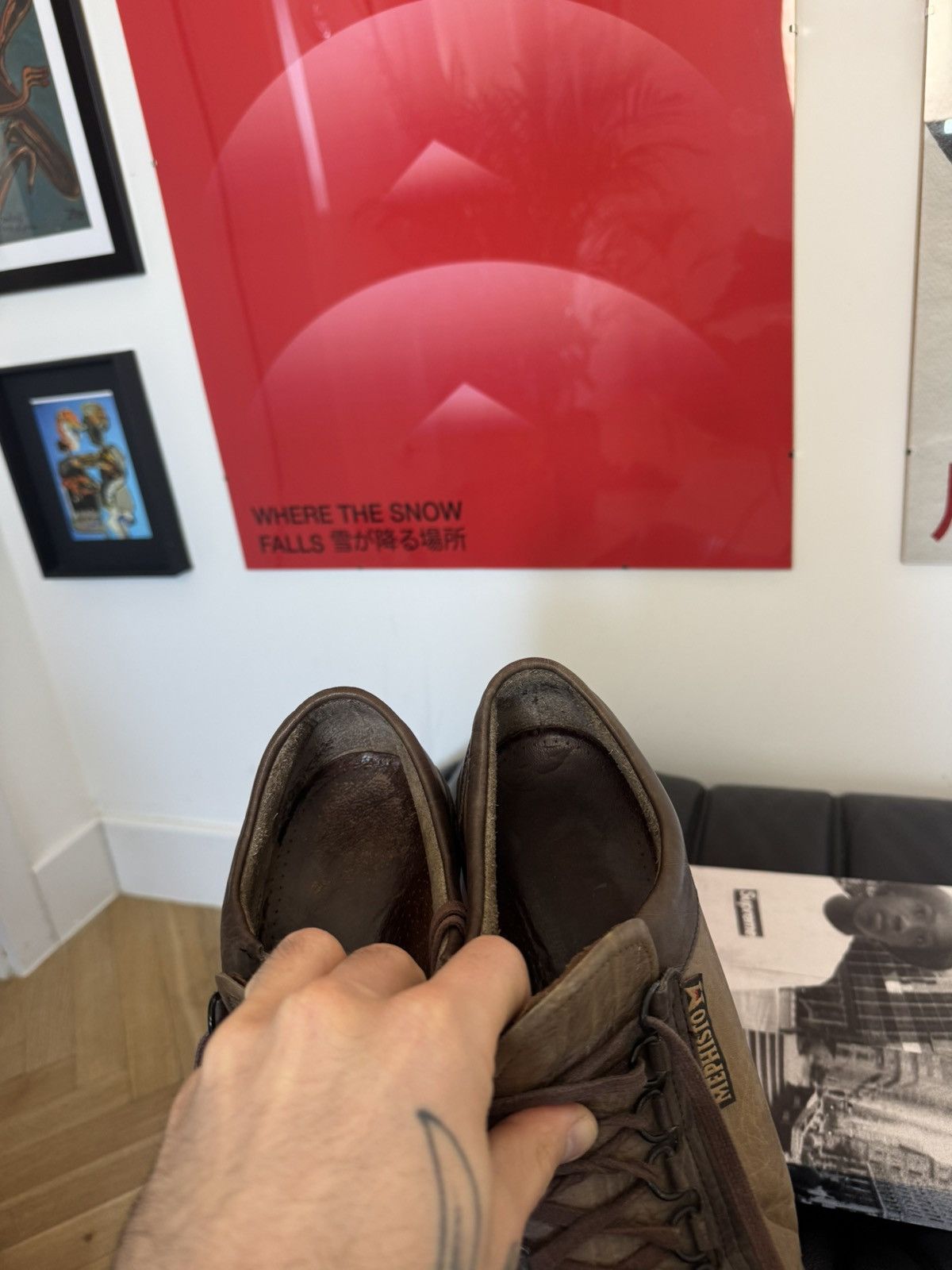 Mephisto Mephisto Leather Derby Brown Shoes High Quality Casual Hype Size US 10.5 / EU 43-44 - 7 Thumbnail