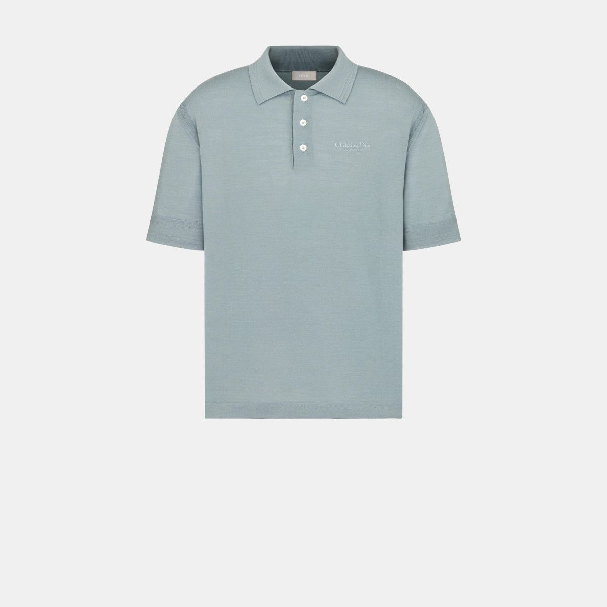 Dior o1bcso1str0226 Polo Shirt in Blue Virgin Size US S / EU 44-46 / 1 - 1 Thumbnail