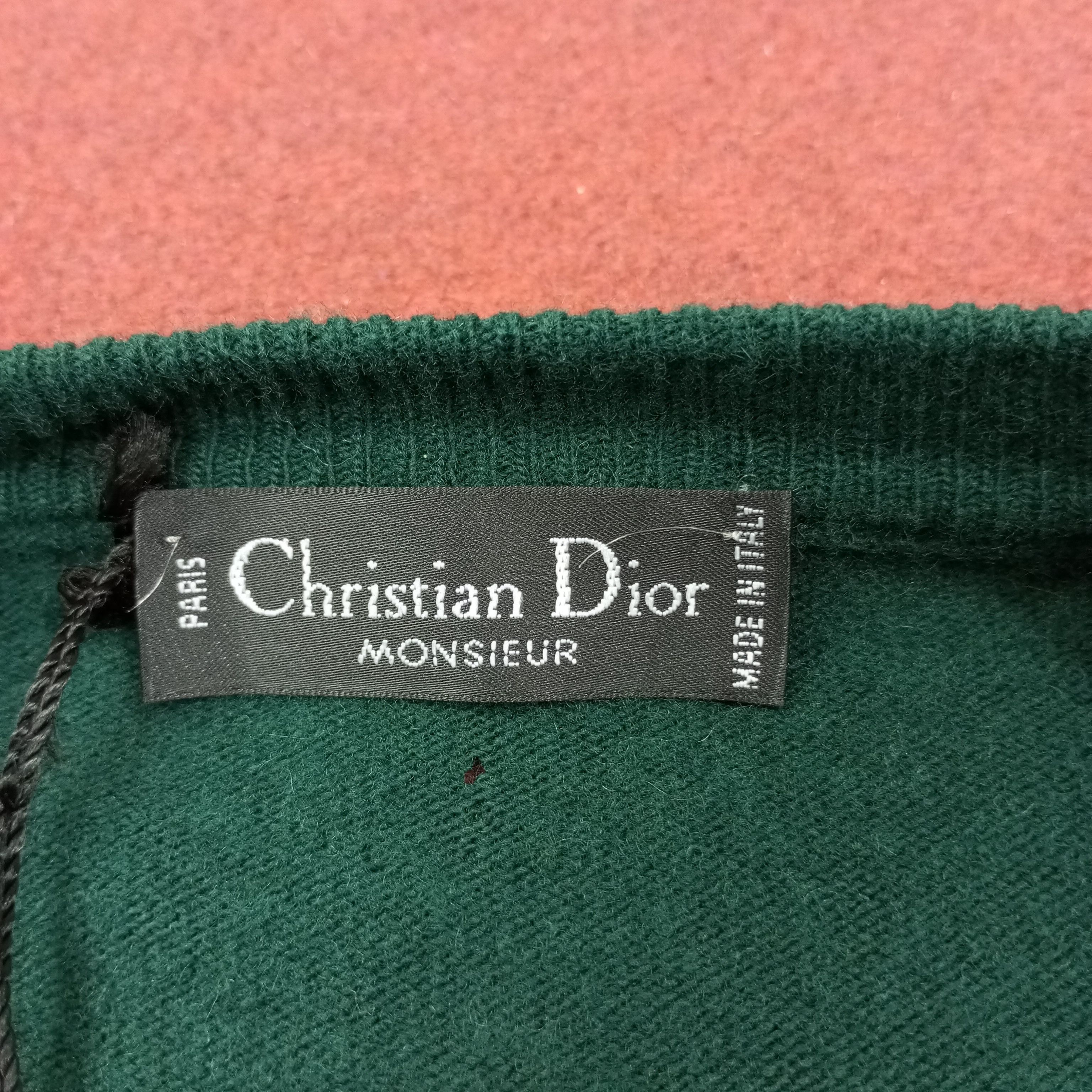 Christian Dior Monsieur Christian Dior Monsieur Fashion Sweater Knitwear c242n21 Size US L / EU 52-54 / 3 - 4 Thumbnail
