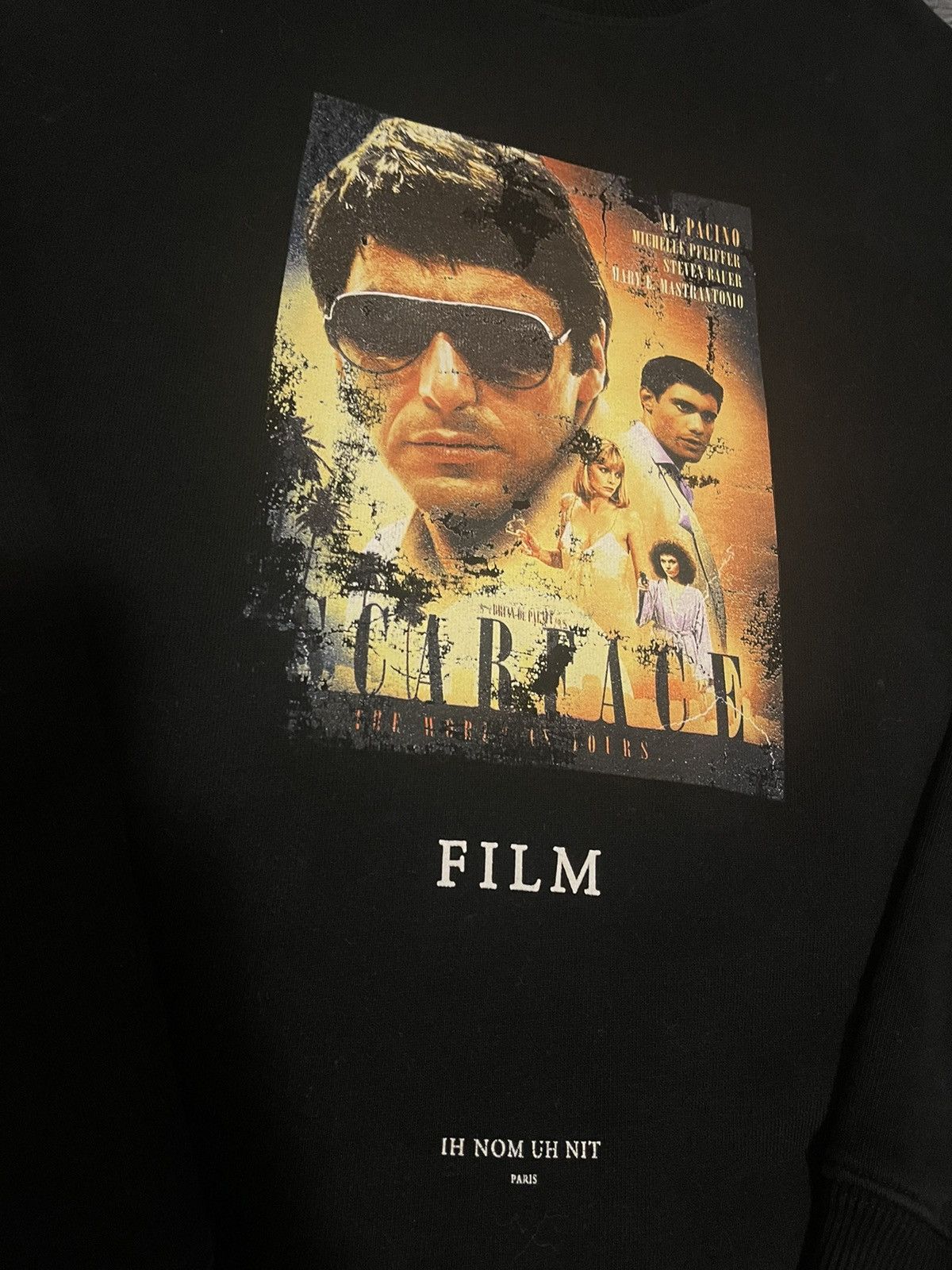 Ih Nom Uh Nit IH NOM UH NIT ScarFace Tony Montana Sweatshirt Size M Size US M / EU 48-50 / 2 - 2 Thumbnail