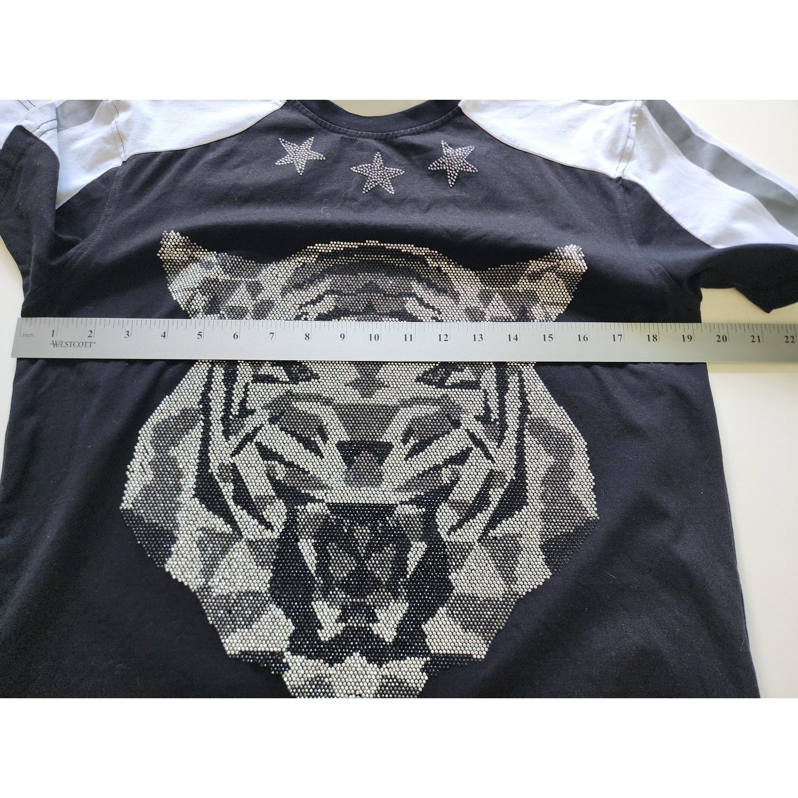 Hudson Outerwear Hudson Outerwear T-shirt Men's Small Rhinestone Tiger Size US S / EU 44-46 / 1 - 5 Thumbnail