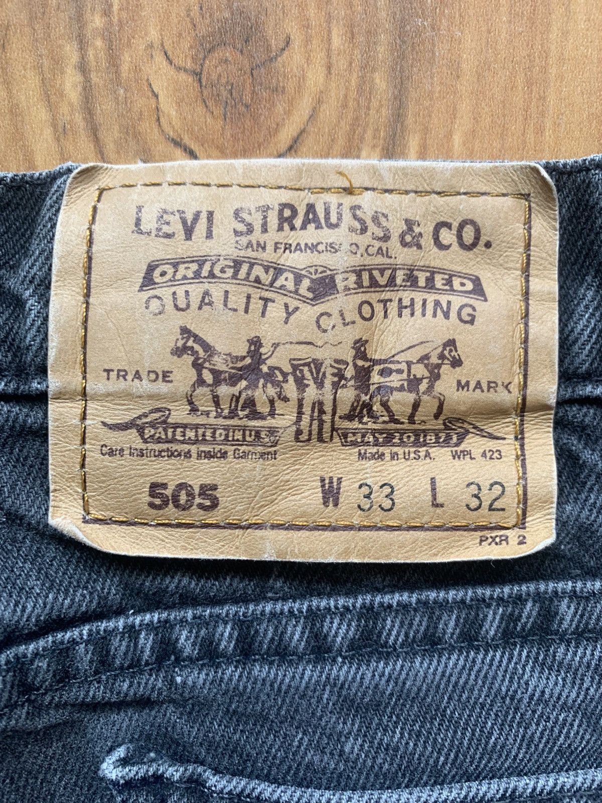 Levi's Levi’s 80s 505 Made in USA Size US 33 - 10 Thumbnail