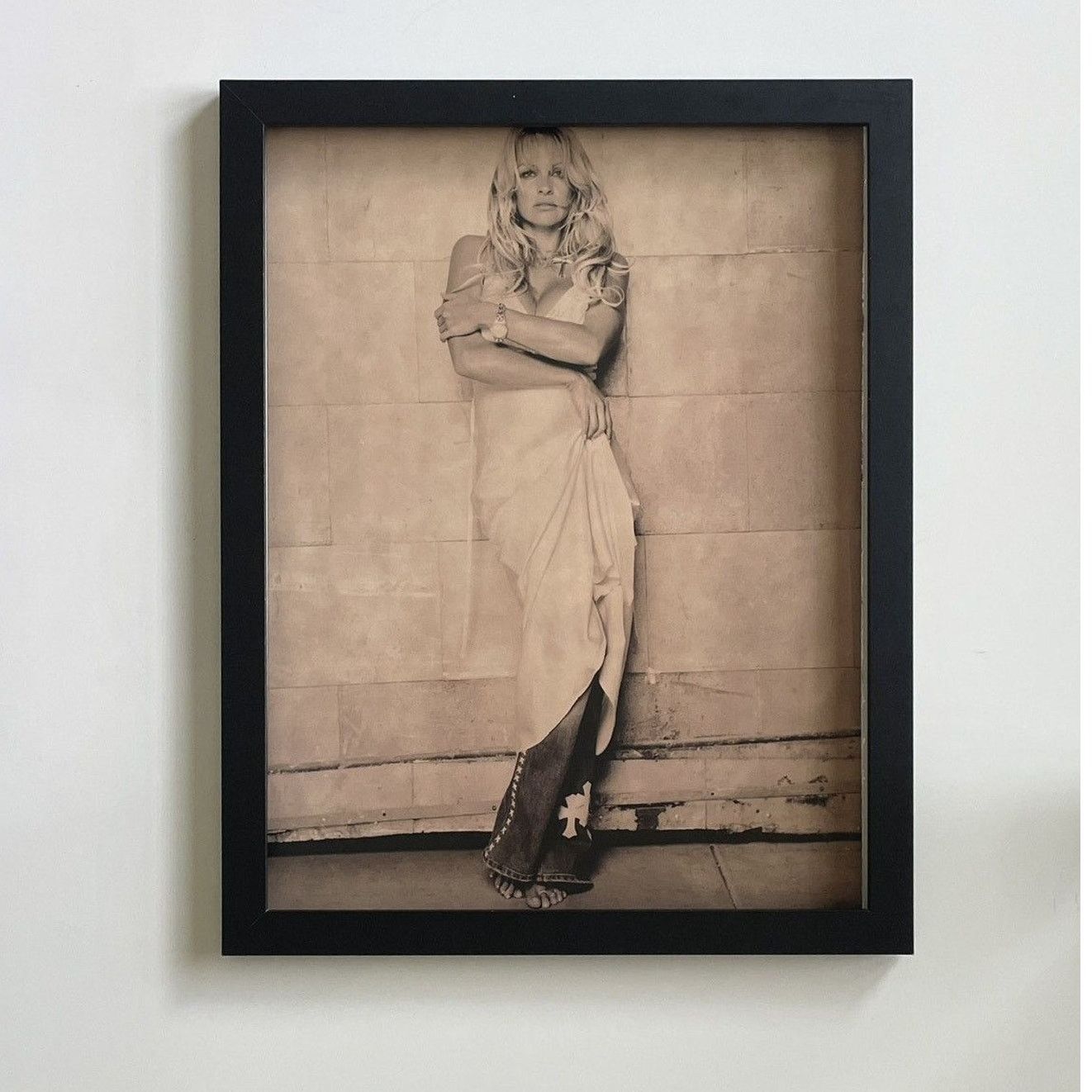 Chrome Hearts × Japanese Brand × Vintage Chrome Hearts vintage Hot lady photo Poster framed 9x11 Size ONE SIZE - 1 Thumbnail