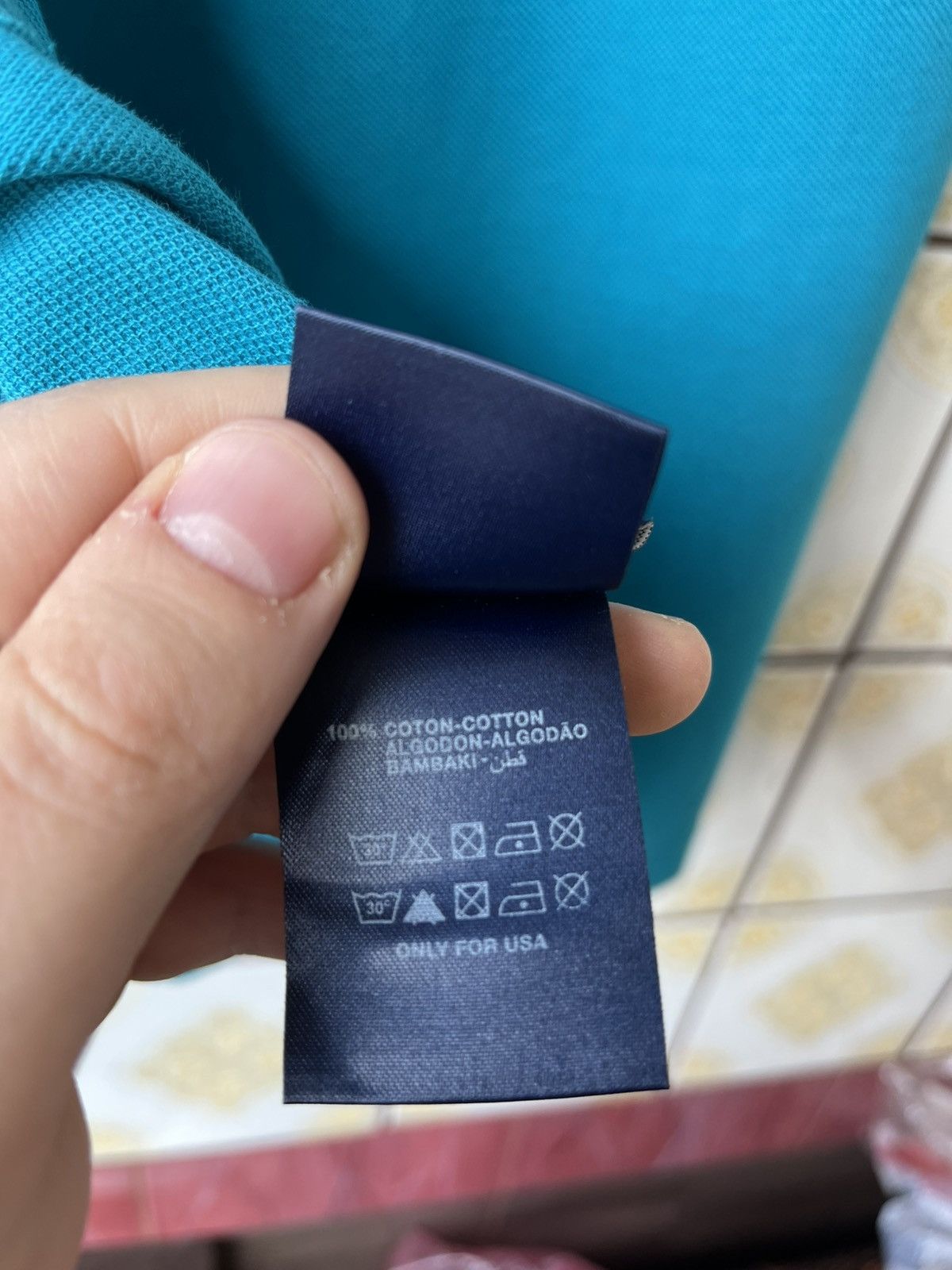 Vilebrequin Vilebrequin Aqua Blue polo Size US L / EU 52-54 / 3 - 8 Thumbnail