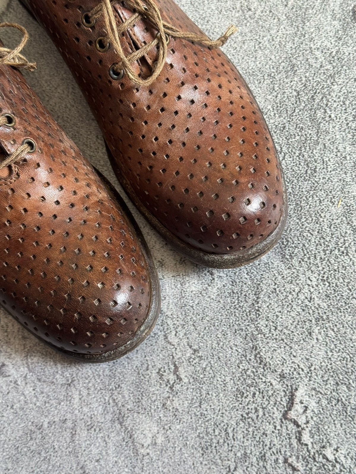 Shoto Shoto 37size leather handcrafted low top shoes boots retro Size US 7 / IT 37 - 16 Thumbnail