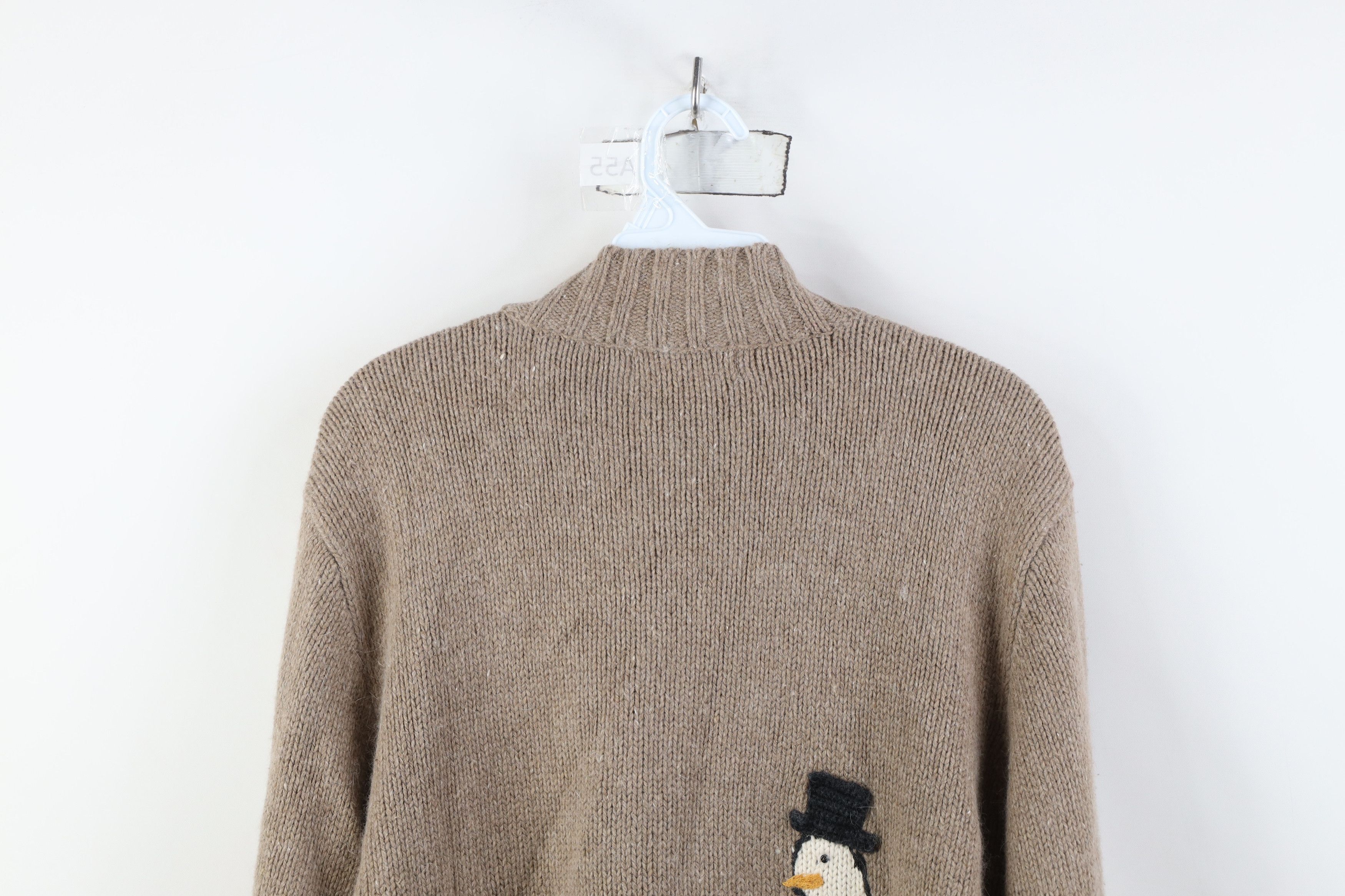 Vintage Vintage 90s Streetwear Christmas Cabin Zip Cardigan Sweater Size M / US 6-8 / IT 42-44 - 14 Thumbnail