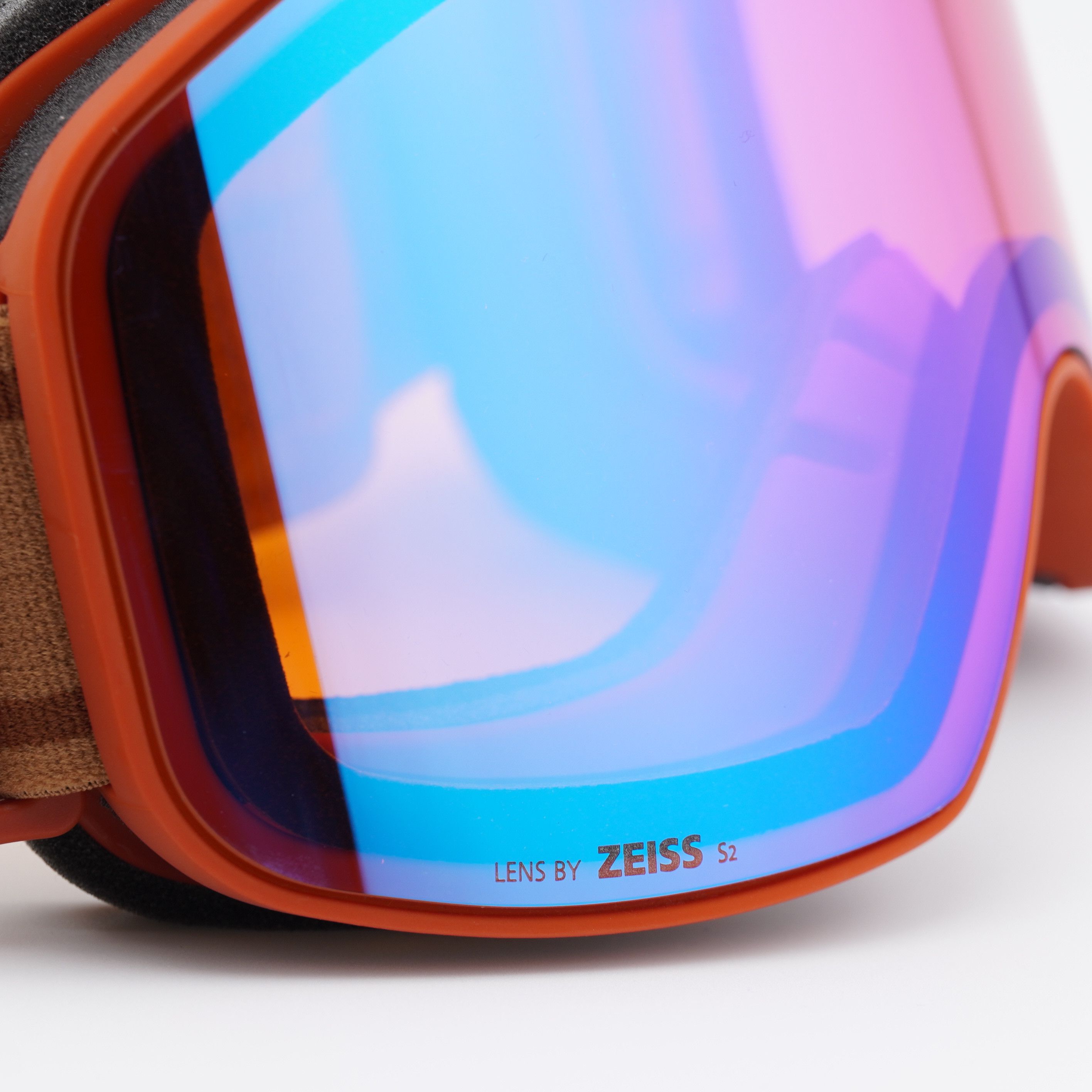 Chloe Chloe CH0072S 003 Ski Mask/Sunglasses Rust Shield Frame Size ONE SIZE - 5 Thumbnail