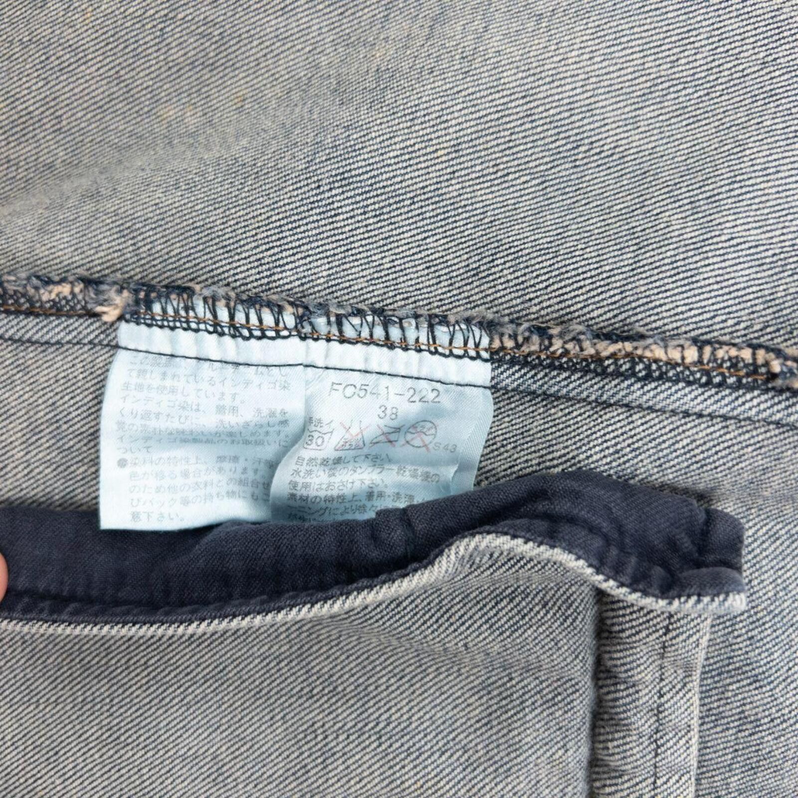Burberry Vintage 2000s Burberry Blue Label Cuff Denim Jacket Size S Size S / US 4 / IT 40 - 7 Thumbnail