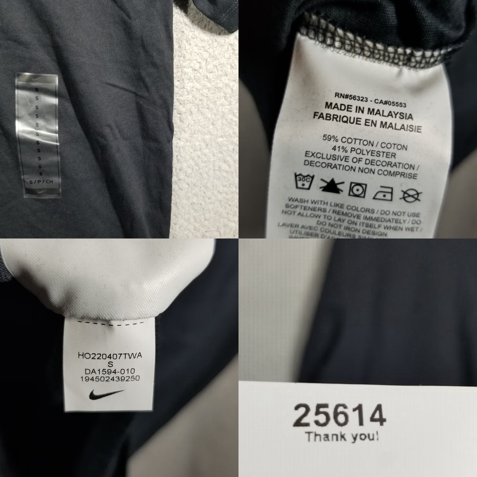 Nike Nike CrossFit T-Shirt Mens Small Black Nike Dri-FIT Fraser HWPO Graphic Print 2020s 010 DA1594 Size US S / EU 44-46 / 1 - 8 Thumbnail