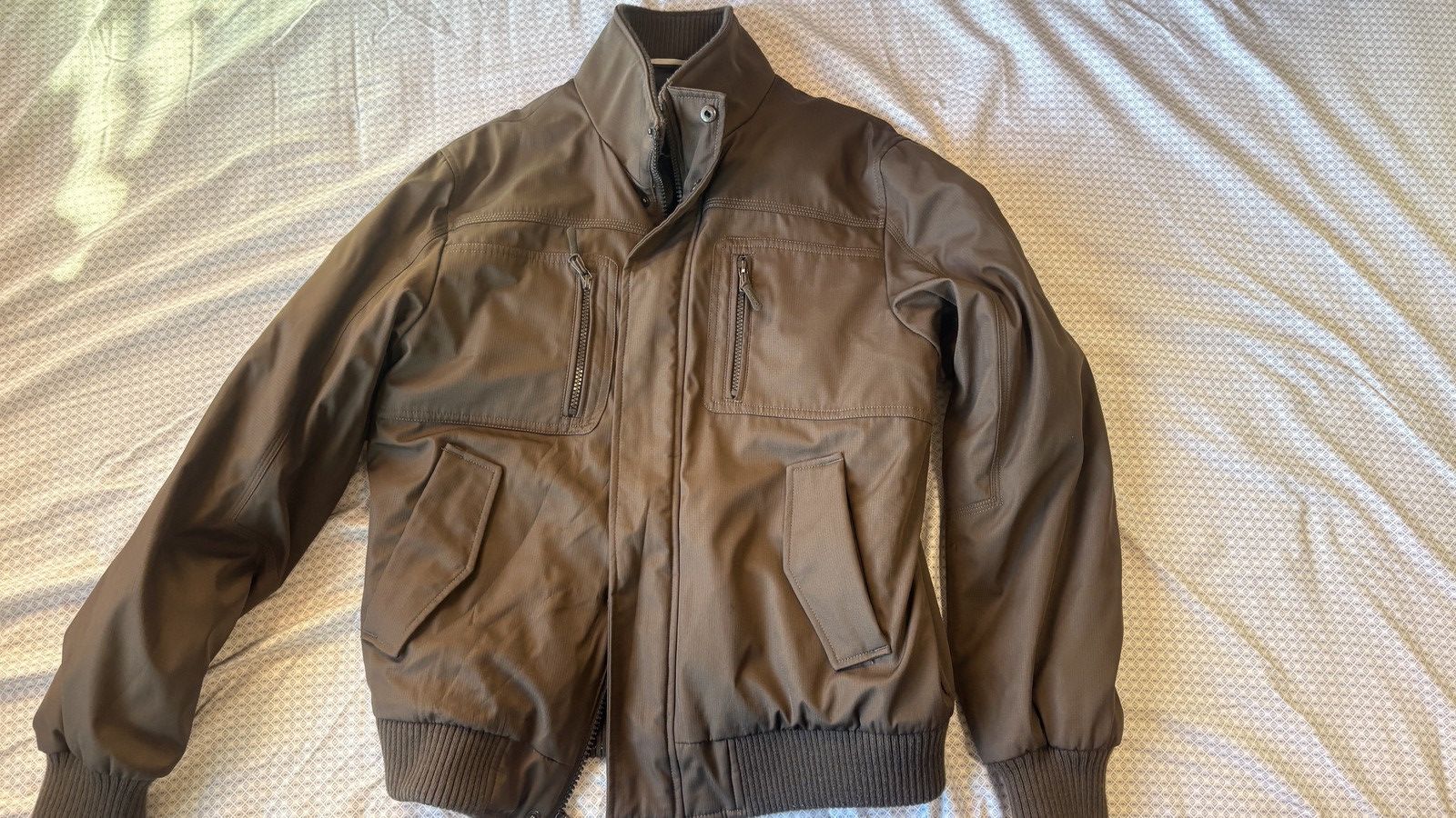 Calvin Klein CALVIN KLEIN BOMBER JACKET BROWN Size US M / EU 48-50 / 2 - 1 Thumbnail