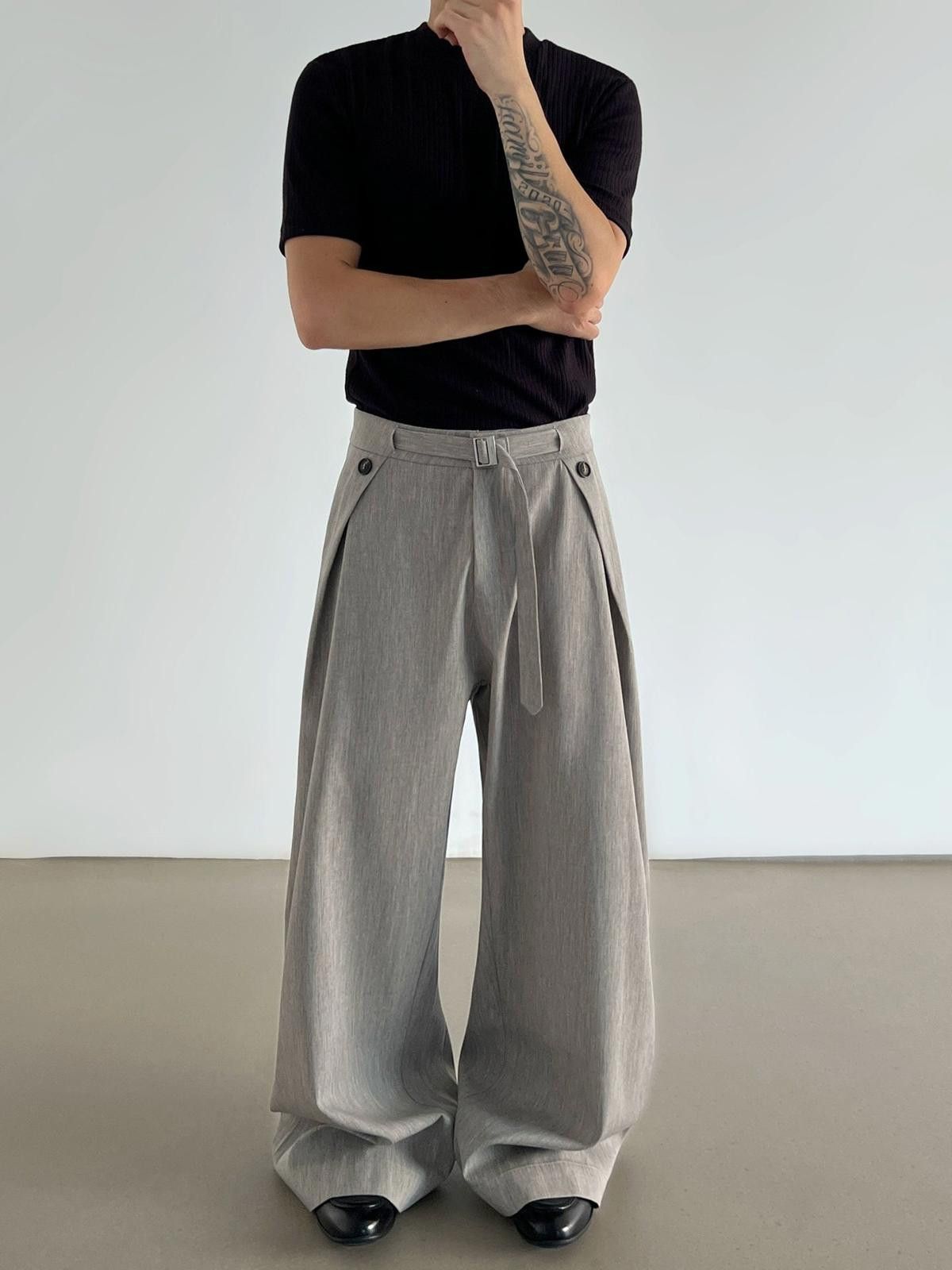Wide-Leg Trousers