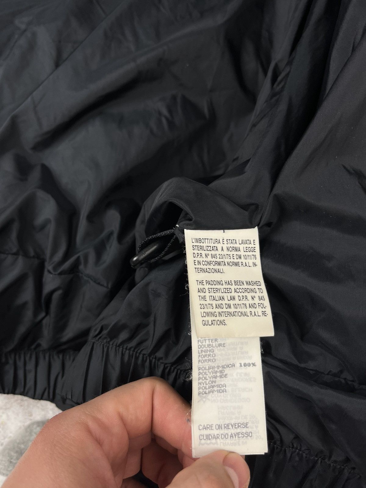Armani Giorgio Armani Vintage 90s Full Black Down Jacket Puffer Size US XL / EU 56 / 4 - 17 Thumbnail
