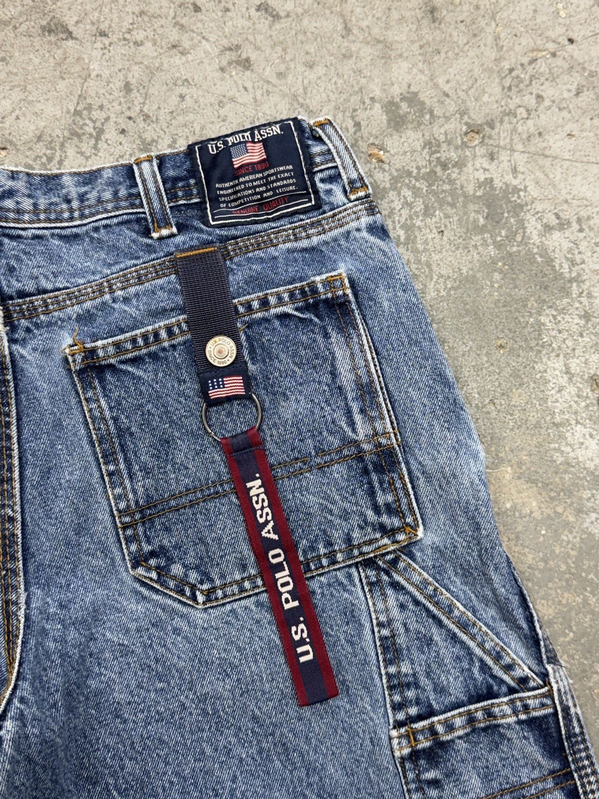 U.S. Polo Assn. Vintage y2k U.S. Polo Assn. Denim Shorts Size US 29 - 2 Thumbnail