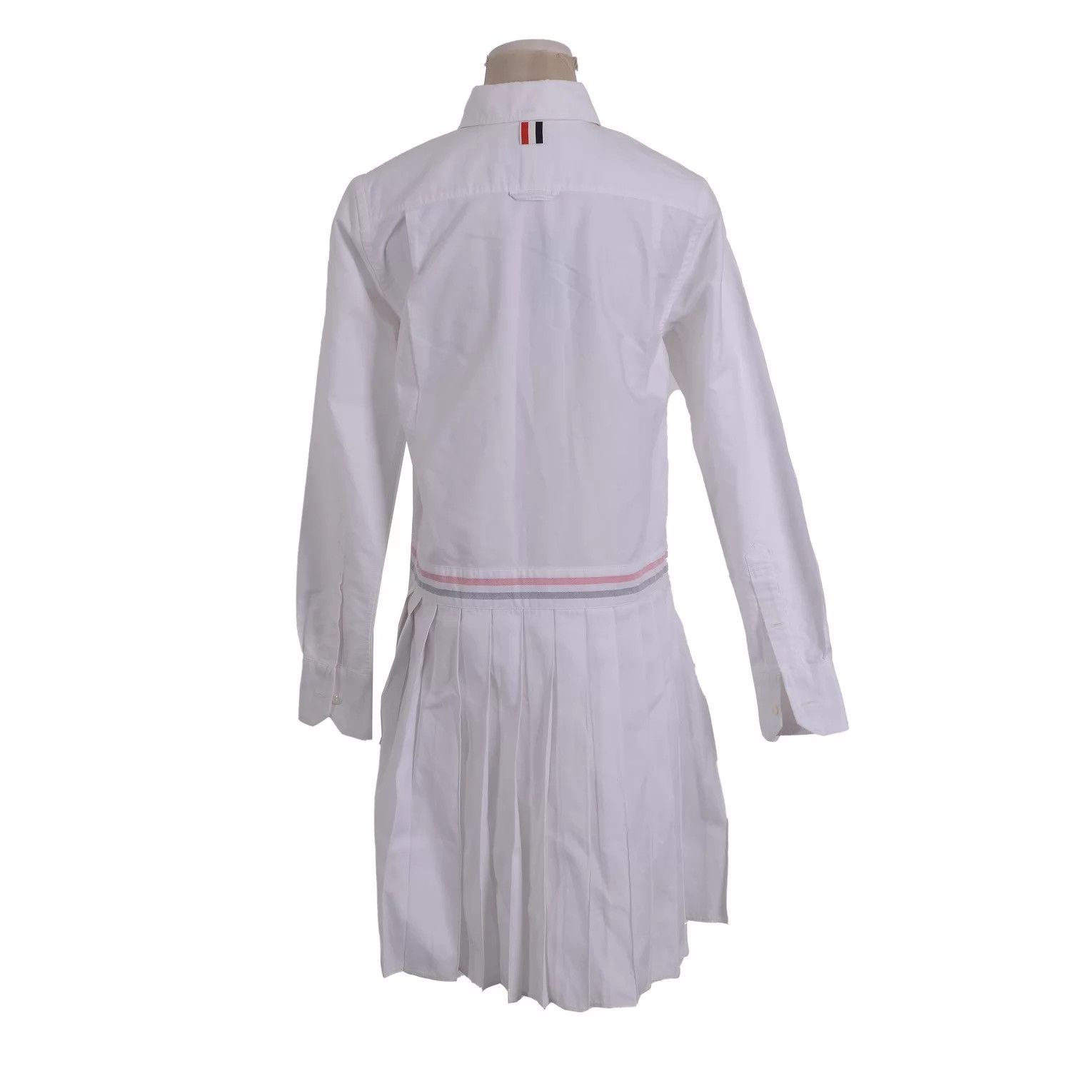 Thom Browne THOM BROWNE Irregular Hem Long Sleeve Shirt Size XS / US 0-2 / IT 36-38 - 2 Thumbnail