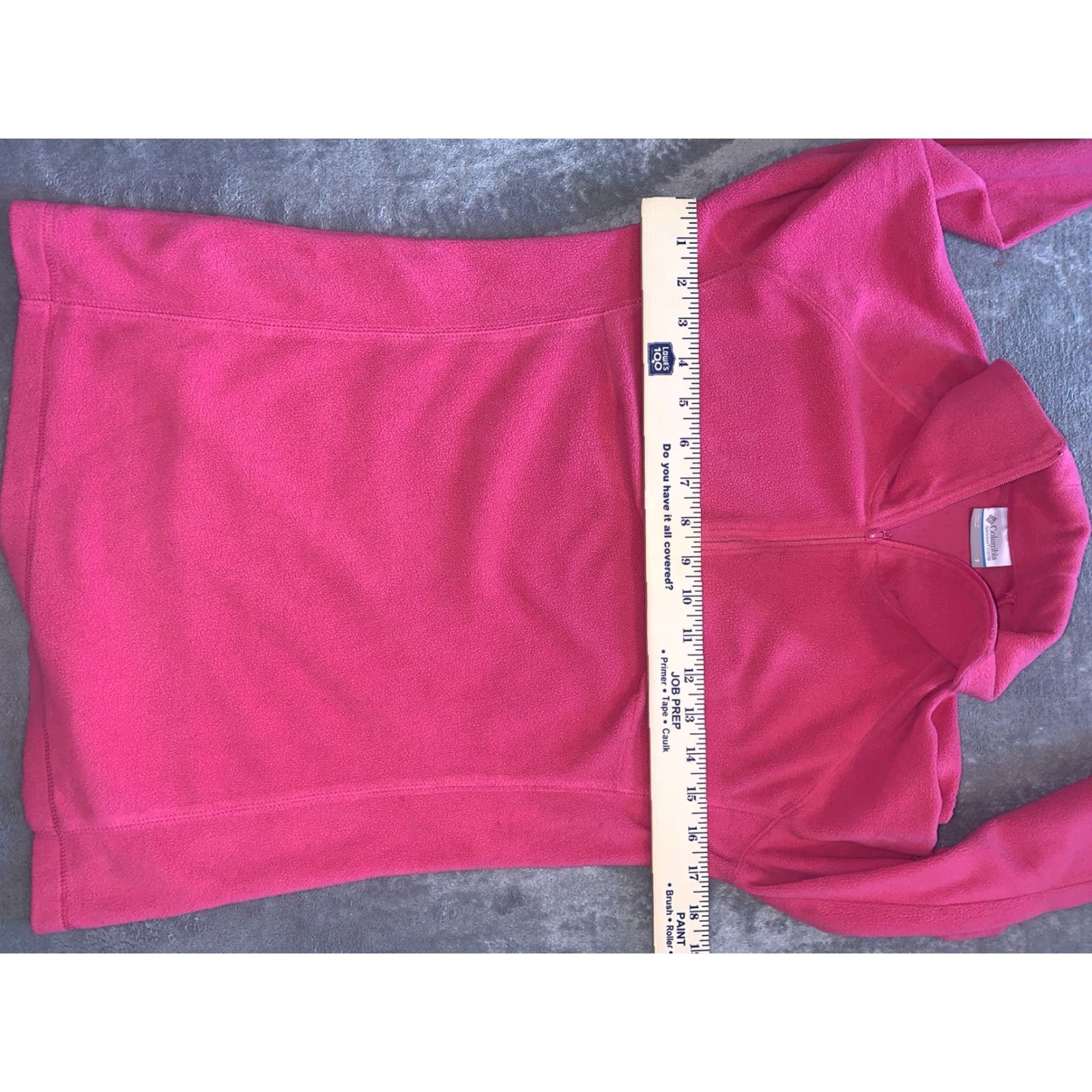 Vintage Columbia Womens Jacket Fleece Zip Pink S Regular Polyester Solid Logo Zip Modern Mens? Size S / US 4 / IT 40 - 5 Thumbnail