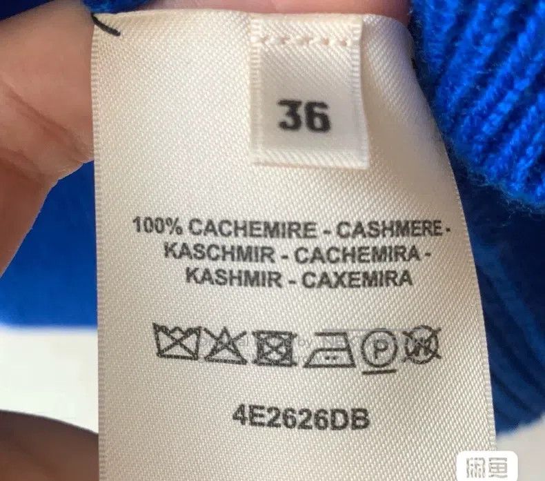 Hermes Hermes Blue Knit Short Sleeve with Ice Cream Pattern on Ch Size XS / US 0-2 / IT 36-38 - 5 Thumbnail