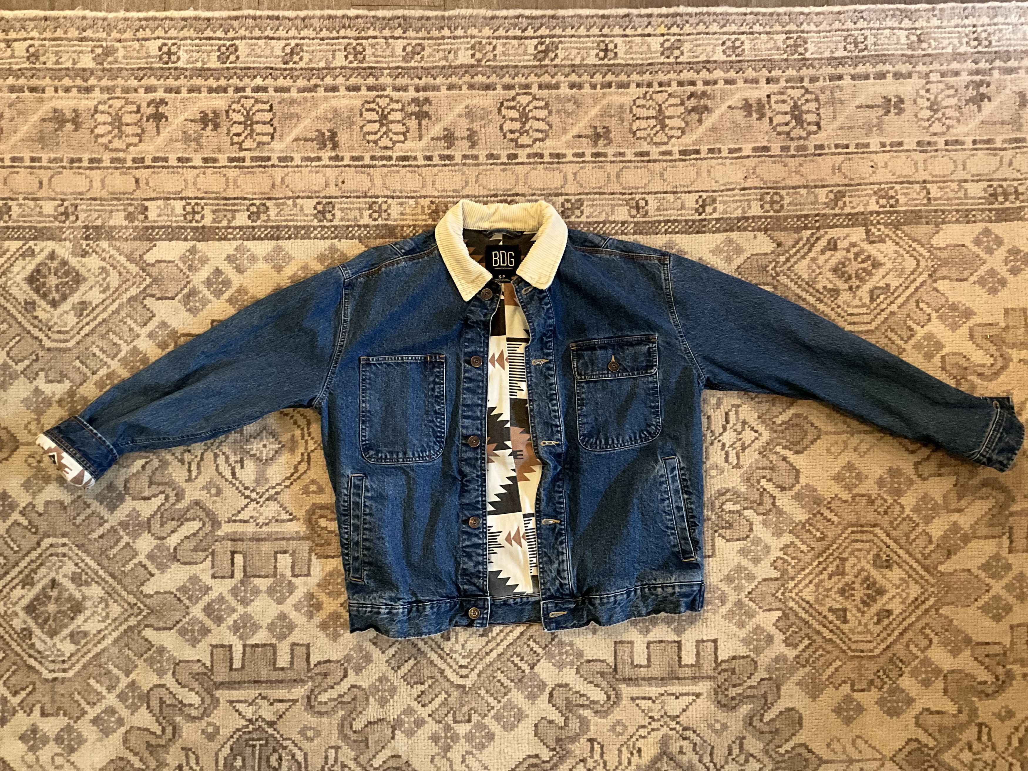 Bdg Bdg Sherpa Collar Denim Trucker Jacket Size US S / EU 44-46 / 1 - 1 Thumbnail