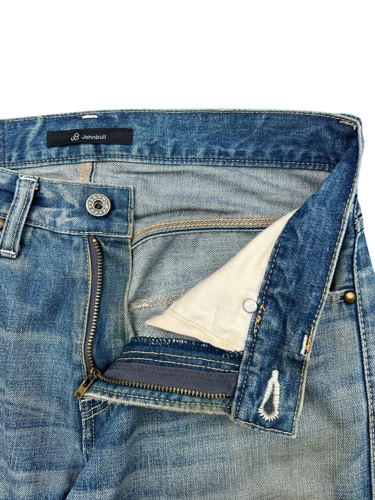 Johnbull John Bull Japan Mudwash Distressed Denim Jeans 30x33 Size US 30 / EU 46 - 9 Thumbnail