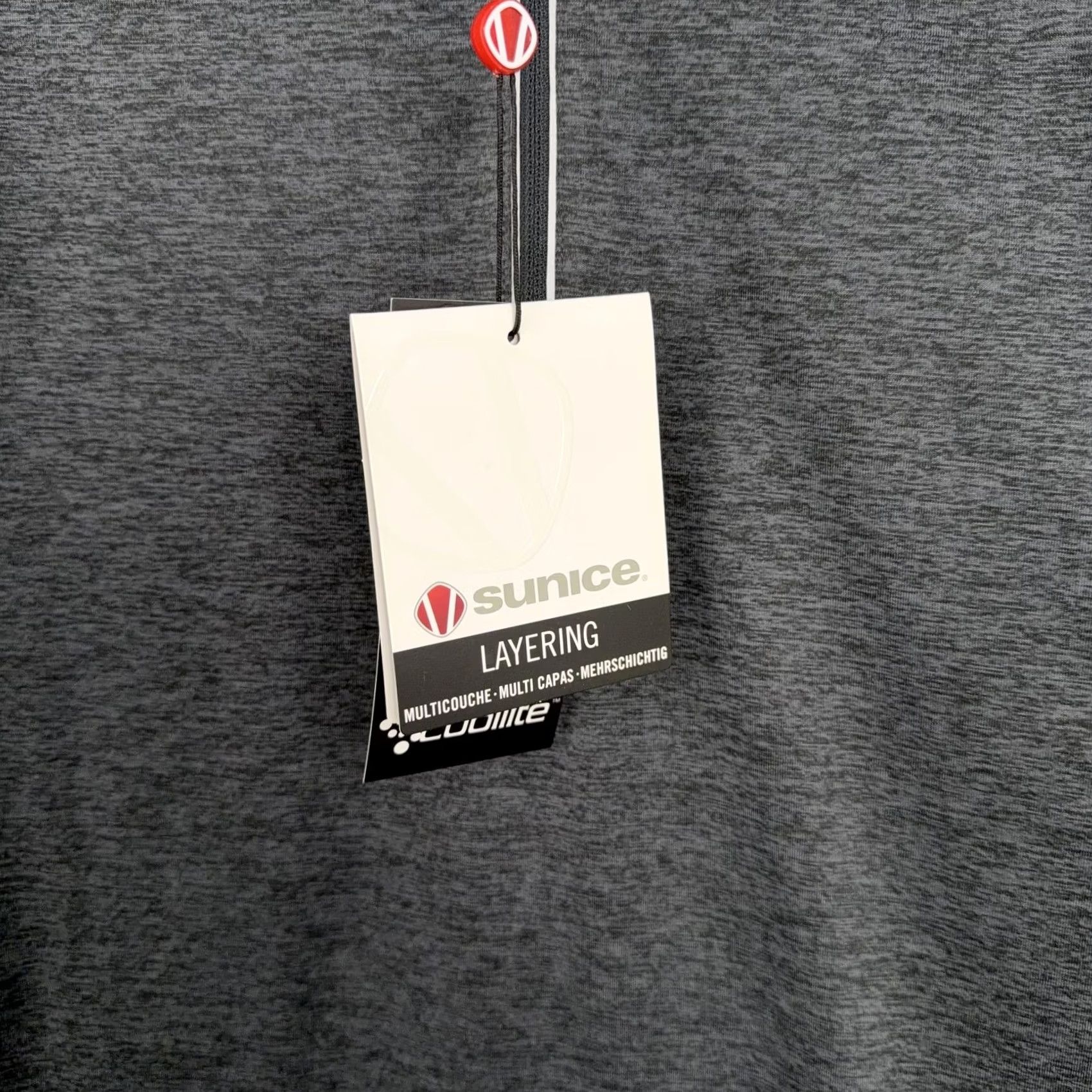 Obey Sunice Pullover Mens Small Charcoal Tobey Lightweight Coollite Golf Layering NWT - Vertical Stripe Size US S / EU 44-46 / 1 - 5 Thumbnail